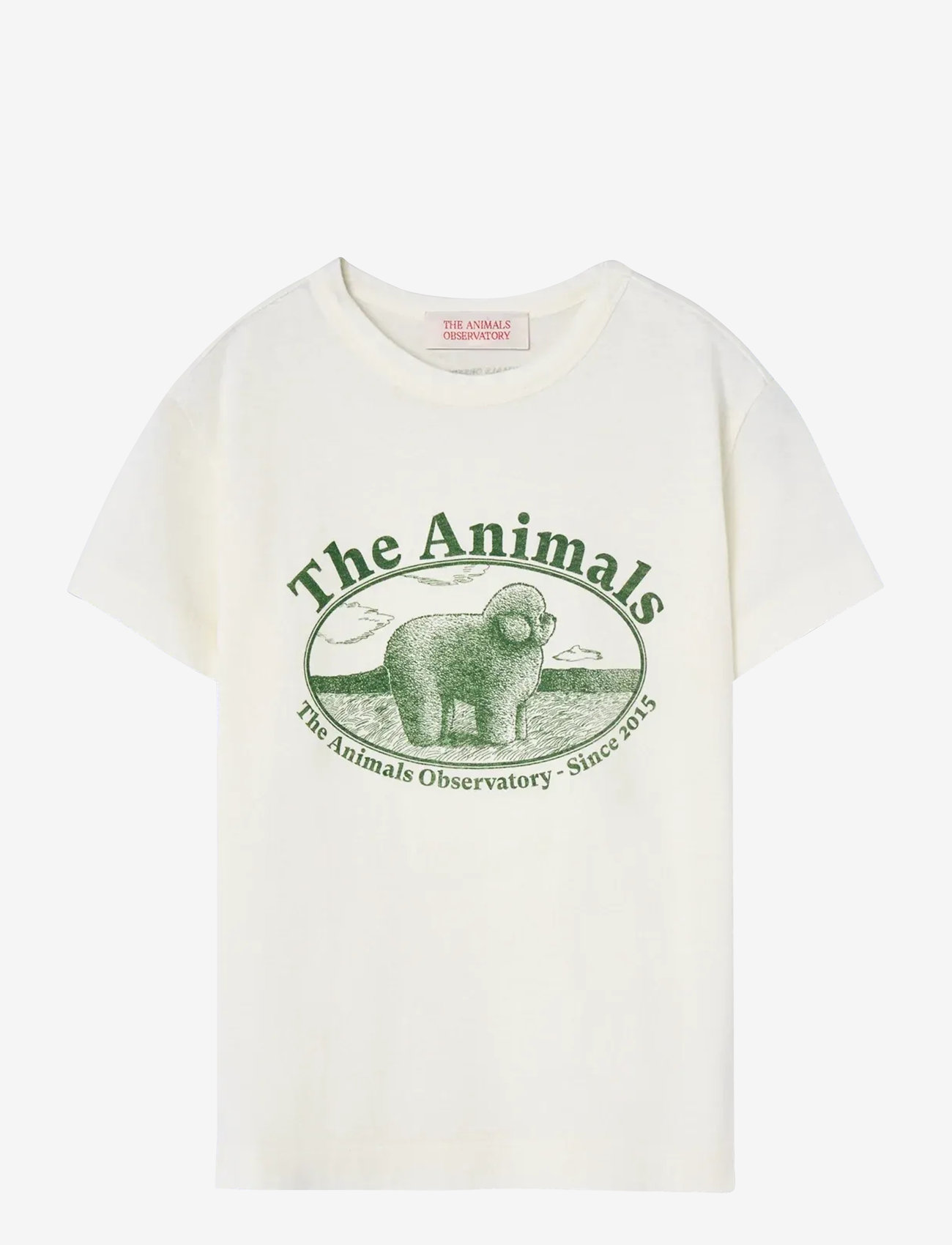 THE ANIMALS OBSERVATORY - ROOSTER KID T-SHIRT White Logo - kortärmade t-shirts - white logo - 1
