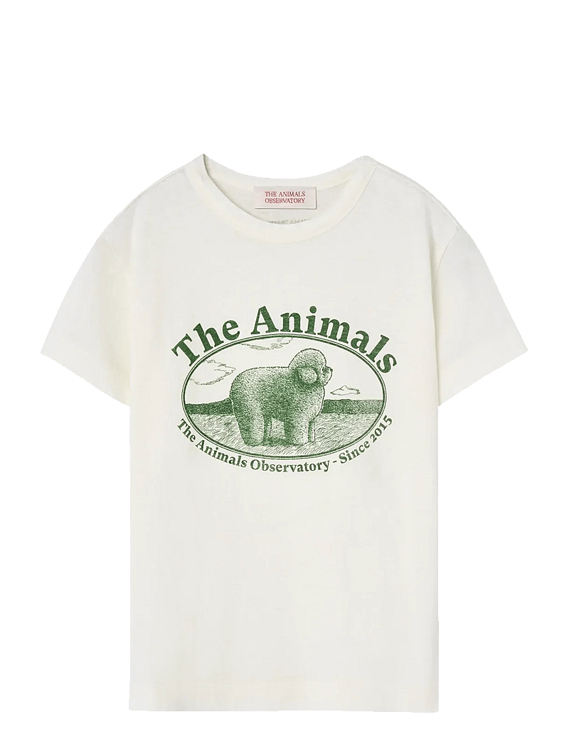THE ANIMALS OBSERVATORY - ROOSTER KID T-SHIRT White Logo - kortärmade t-shirts - white logo - 1