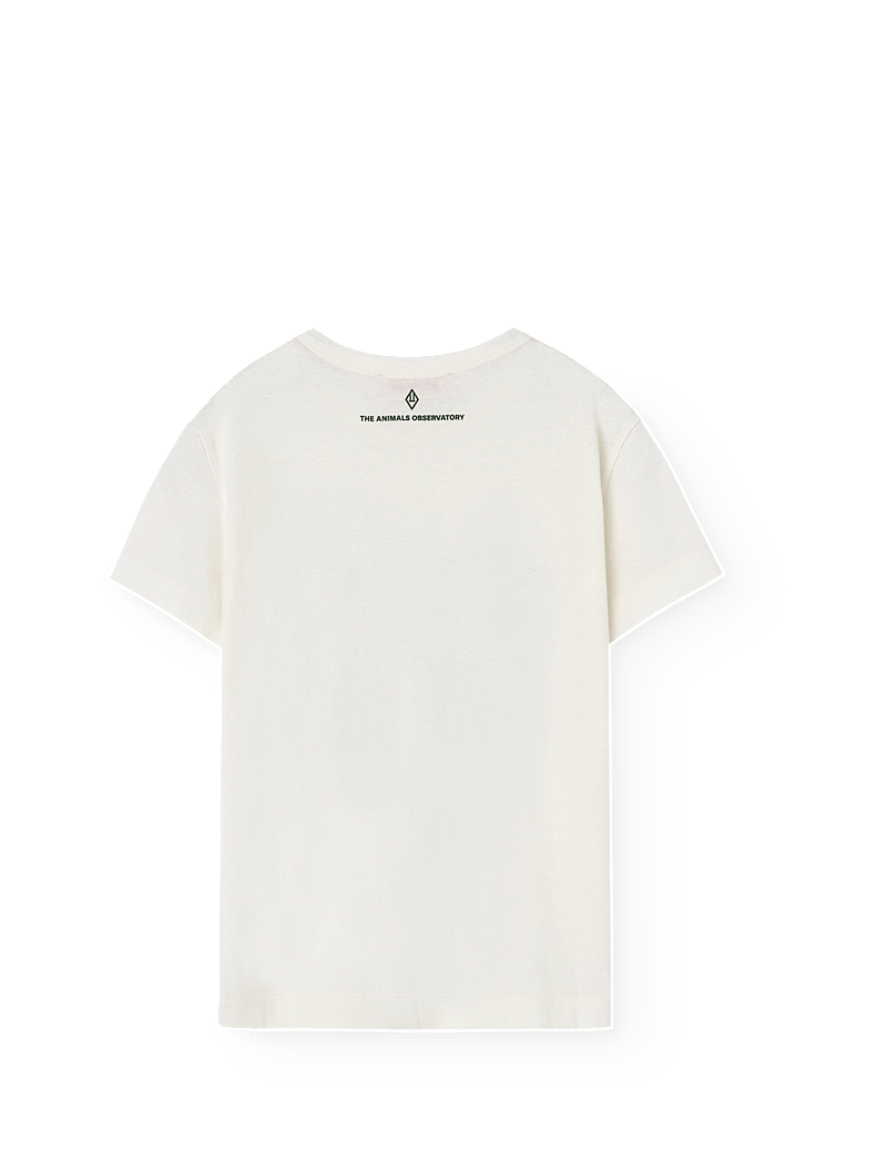 THE ANIMALS OBSERVATORY - ROOSTER KID T-SHIRT White Logo - kortärmade t-shirts - white logo - 2