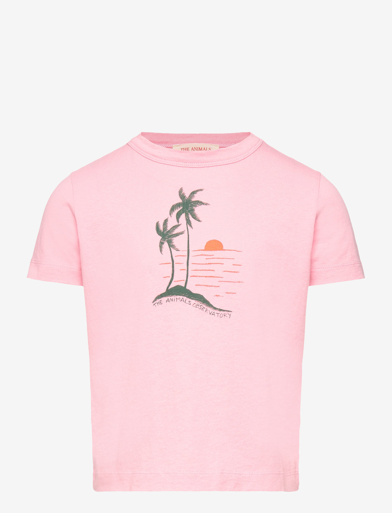THE ANIMALS OBSERVATORY - BIG ROOSTER KID T-SHIRT Pink 2y - kortärmade t-shirts - pink - 1