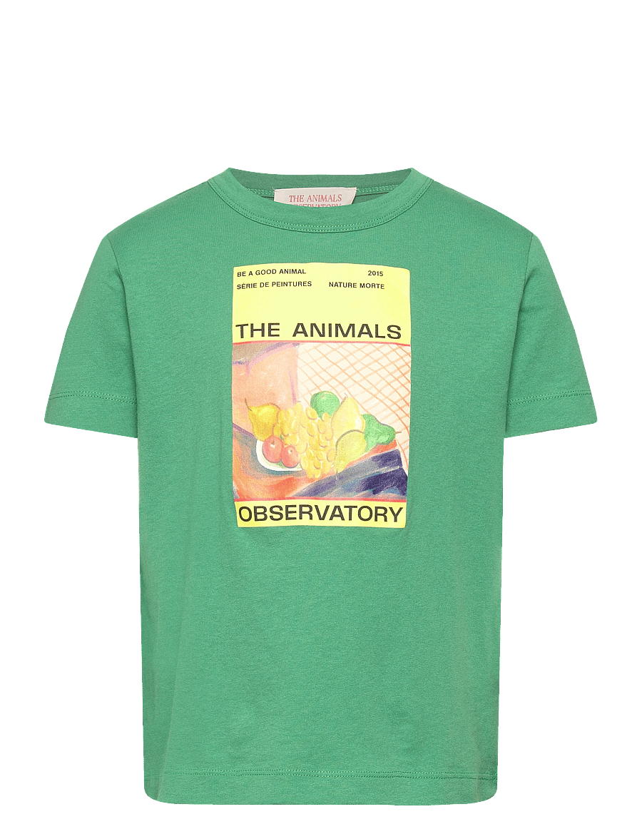 THE ANIMALS OBSERVATORY - BIG ROOSTER KID T-SHIRT Green 8y - marškinėliai - green - 1