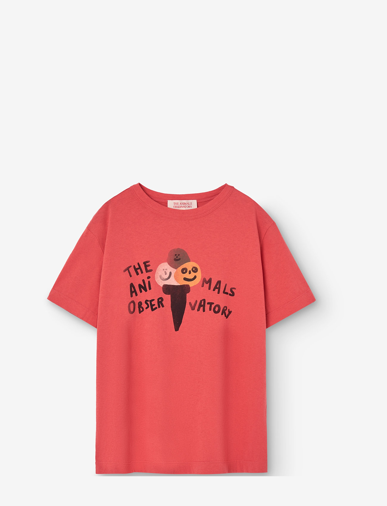 THE ANIMALS OBSERVATORY - BIG ROOSTER KID T-SHIRT Red 10y - kurzärmelige - red - 0