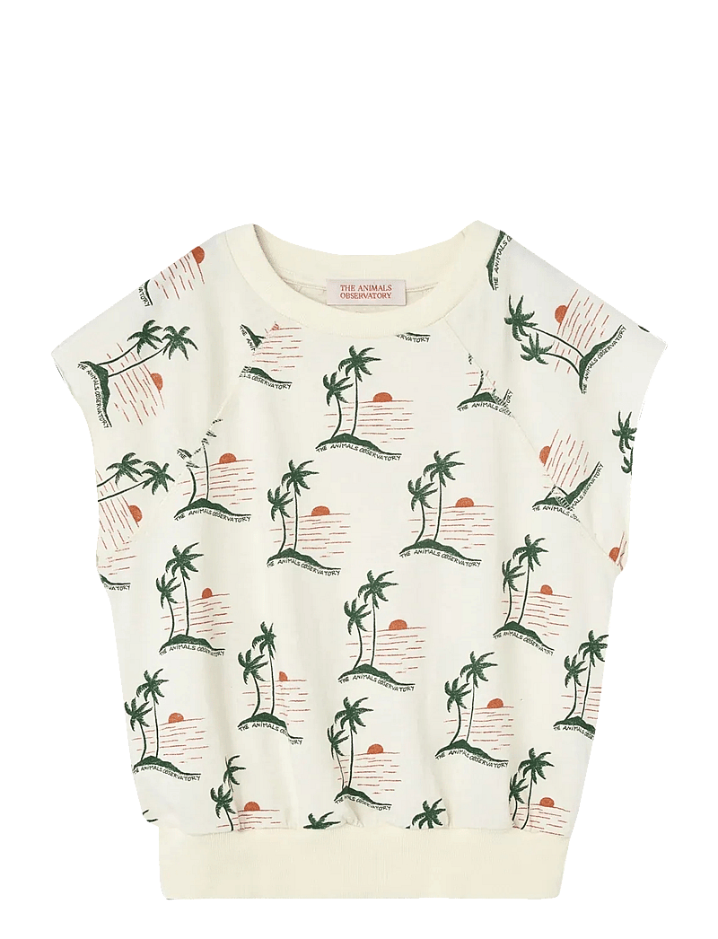 THE ANIMALS OBSERVATORY - SQUAB KID TOP White Lindo - tanktops - white lindo - 1