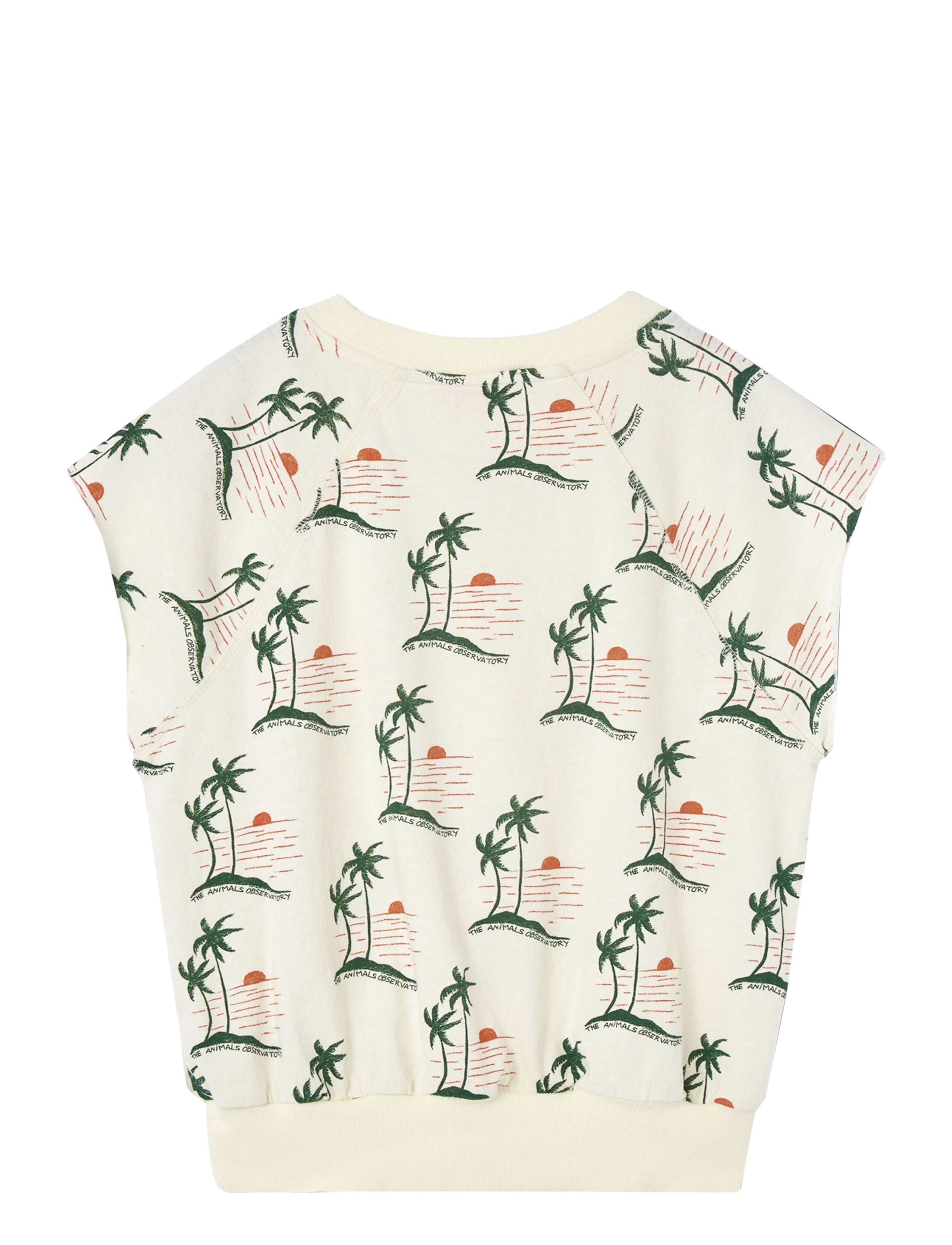 THE ANIMALS OBSERVATORY - SQUAB KID TOP White Lindo - Ærmeløs undertrøje - white lindo - 2