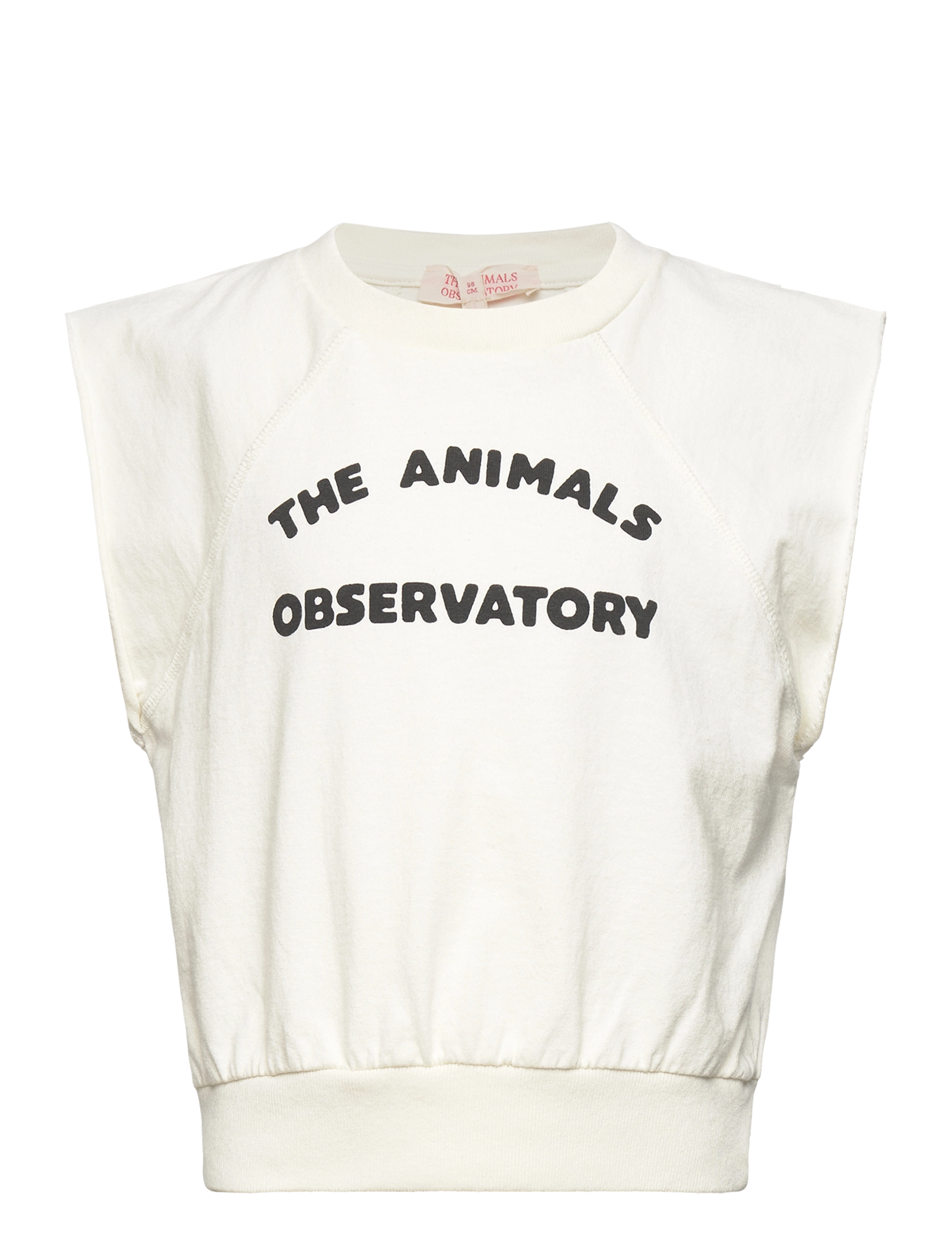 THE ANIMALS OBSERVATORY SQUAB KID TOP White Logo - Veste - WHITE LOGO / white