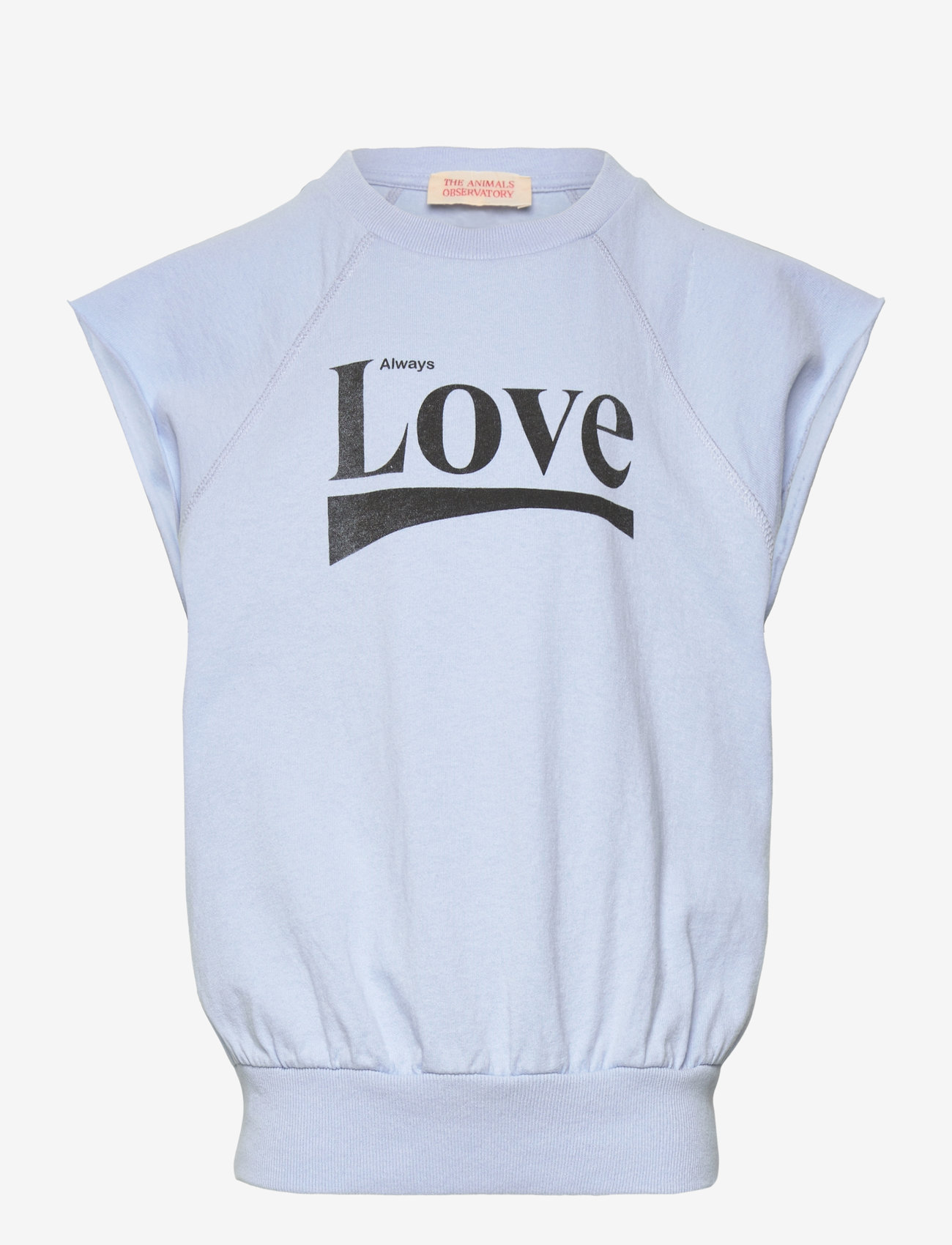 THE ANIMALS OBSERVATORY - SQUAB KID TOP Soft Blue - t-shirts à manches courtes - soft blue - 0