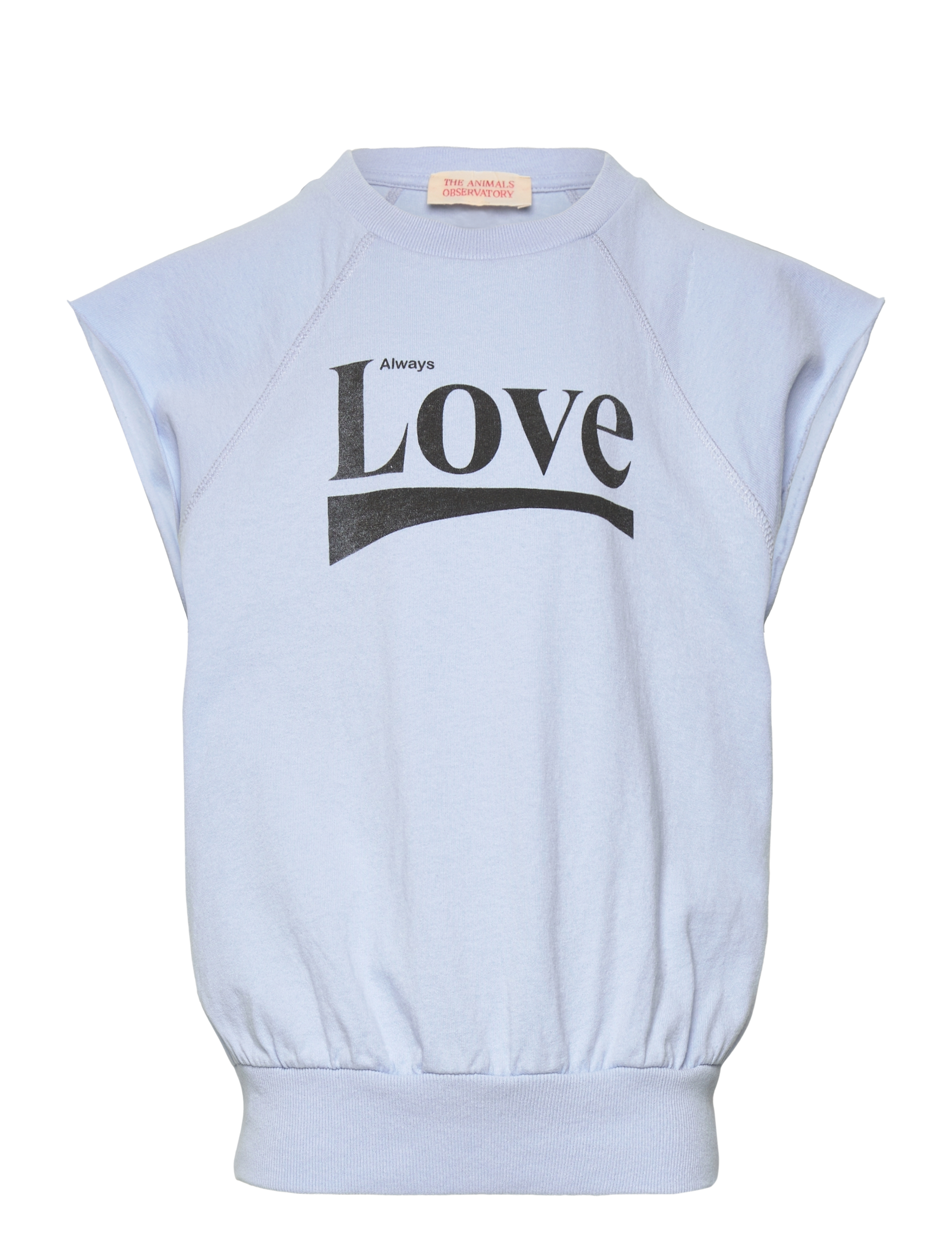 THE ANIMALS OBSERVATORY - SQUAB KID TOP Soft Blue - korte mouwen - soft blue - 0