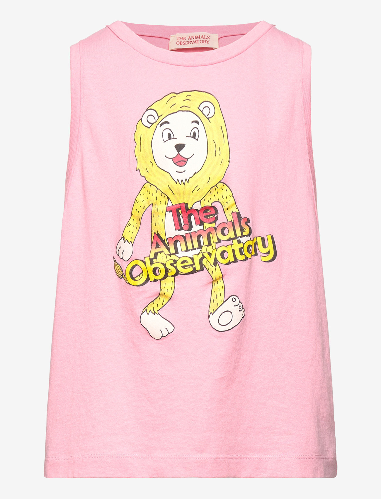 THE ANIMALS OBSERVATORY - FROG KID TANK TOP Pink - tank top - pink - 1