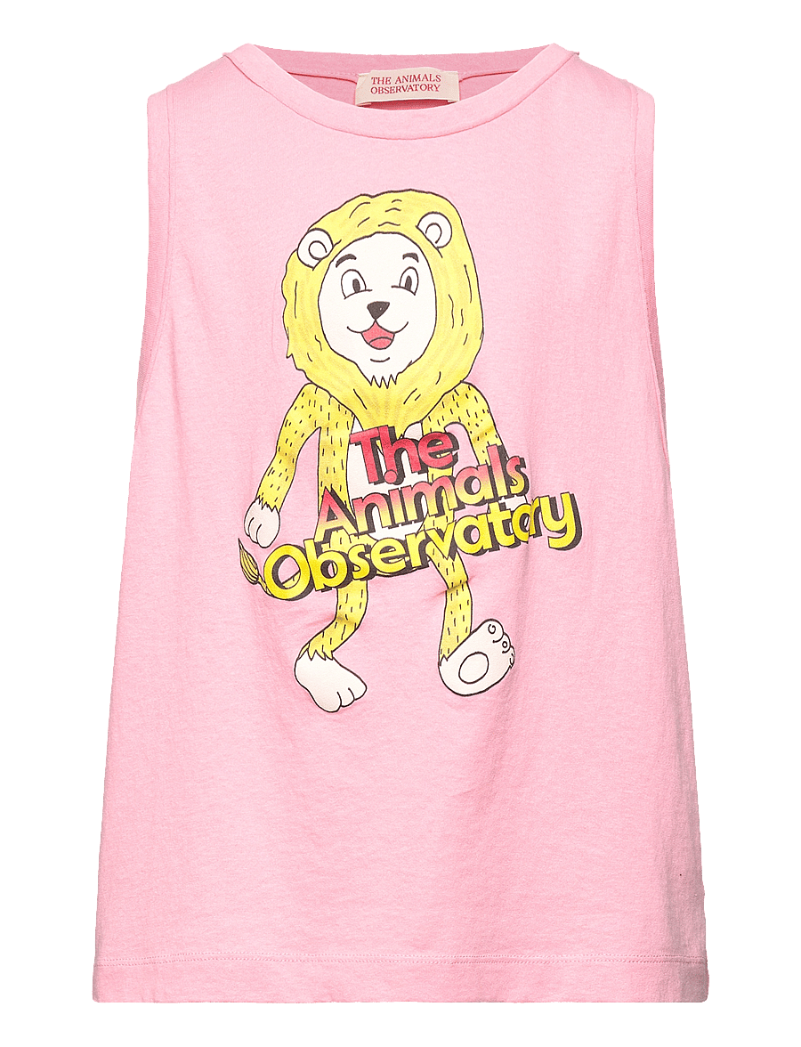 THE ANIMALS OBSERVATORY - FROG KID TANK TOP Pink - Ærmeløs undertrøje - pink - 1