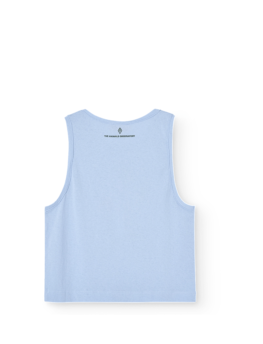 THE ANIMALS OBSERVATORY - FROG KID TANK TOP Soft Blue - Ærmeløs undertrøje - soft blue - 1