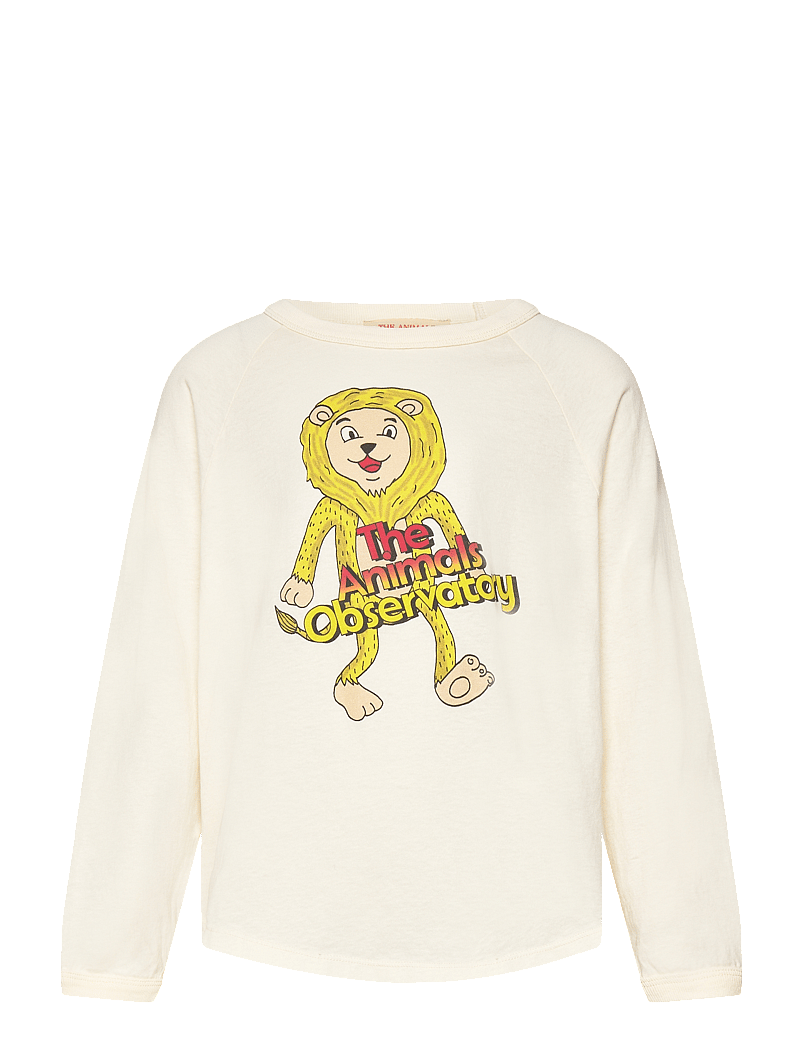 THE ANIMALS OBSERVATORY - ANTEATER KID LONG SLEEVE T-SHIRT White - långärmade t-shirts - white - 0