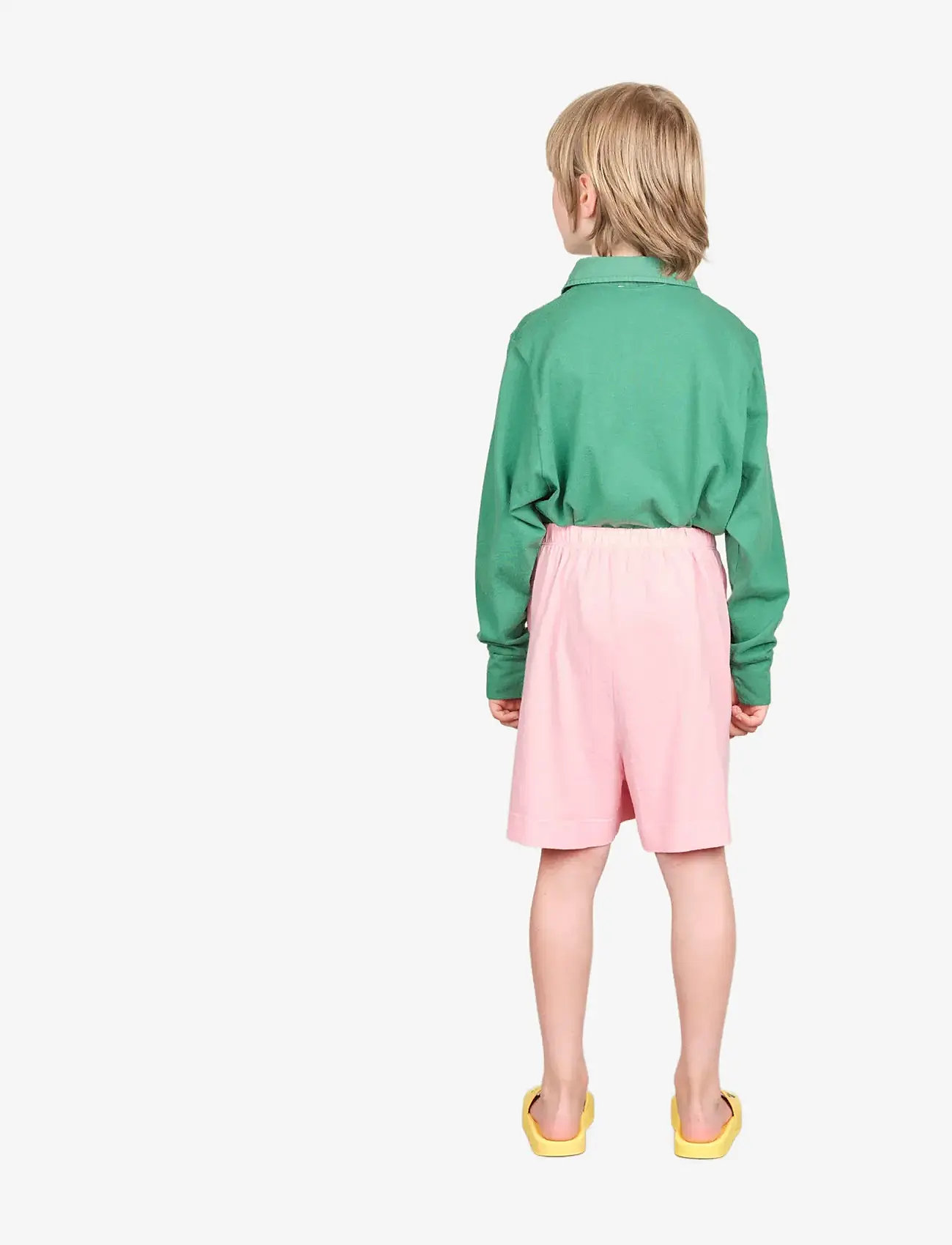 THE ANIMALS OBSERVATORY - EEL KID POLO SHIRT Green - langärmelig poloshirt - green - 4