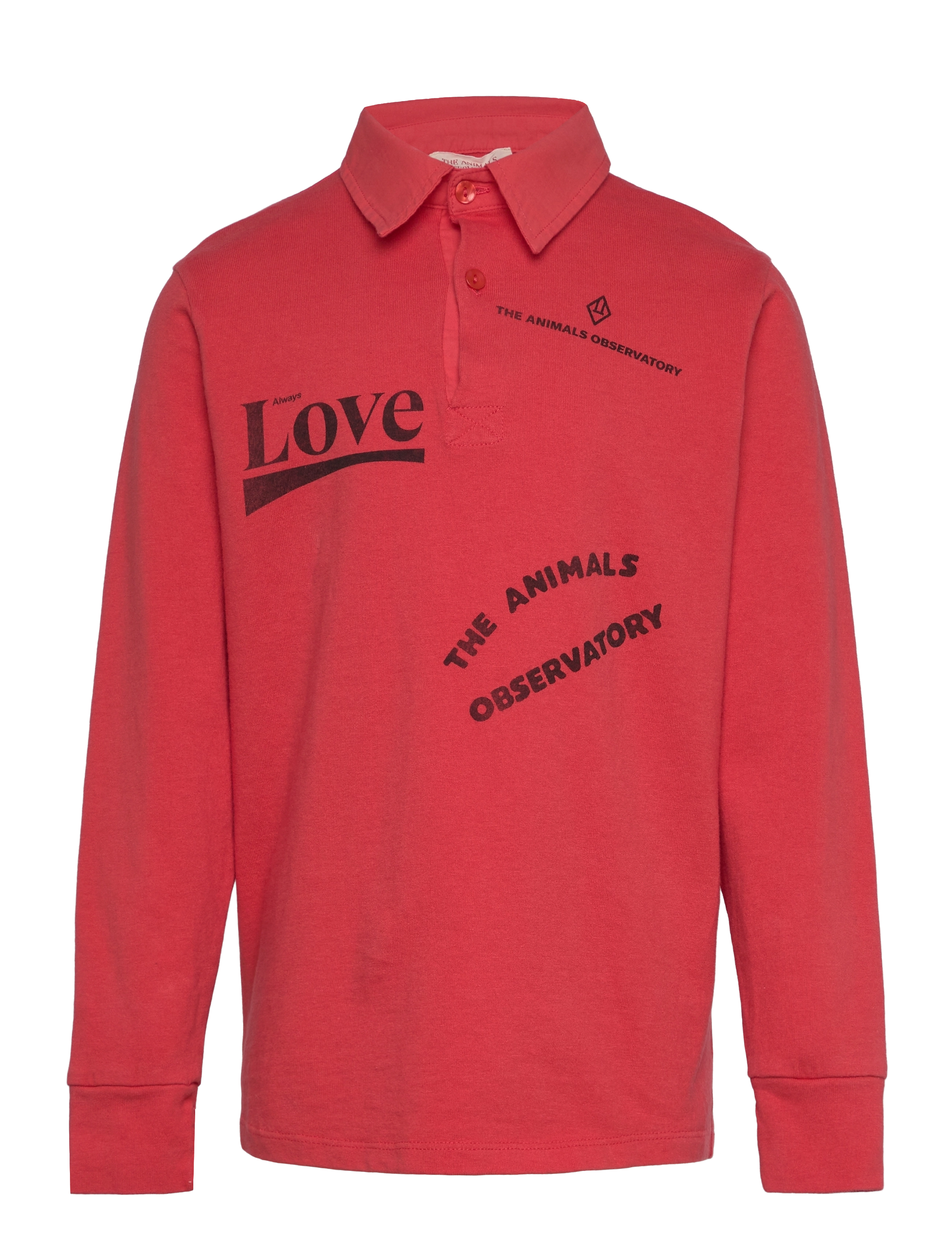 THE ANIMALS OBSERVATORY Eel Kid Polo Shirt Rot Rot - 10 Y - Kinder