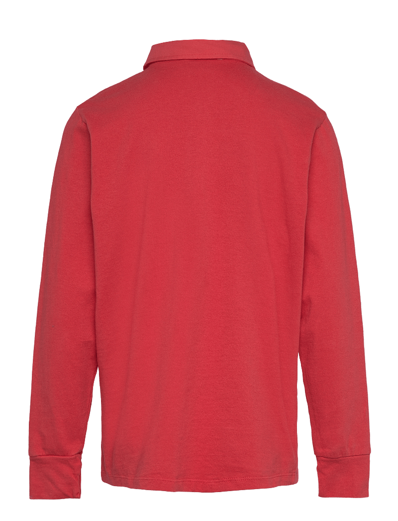 THE ANIMALS OBSERVATORY - EEL KID POLO SHIRT Red - lange mouwen poloshirt - red - 2