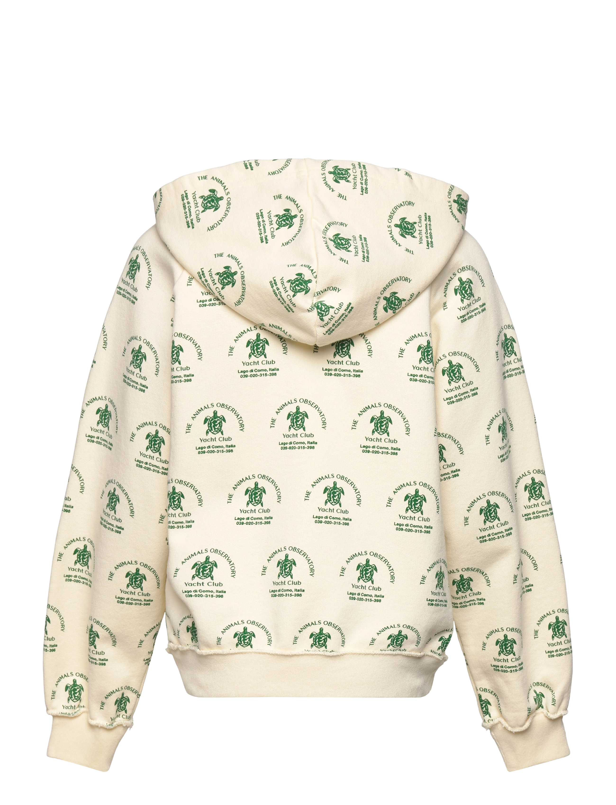 THE ANIMALS OBSERVATORY - BEAVER KID HOODIE White Flowers - pulls à capuche - white flowers - 2