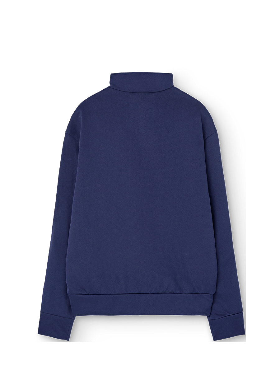 THE ANIMALS OBSERVATORY - ZEBRA KID TRACK JACKET Deep Blue - sweatshirts - deep blue - 3