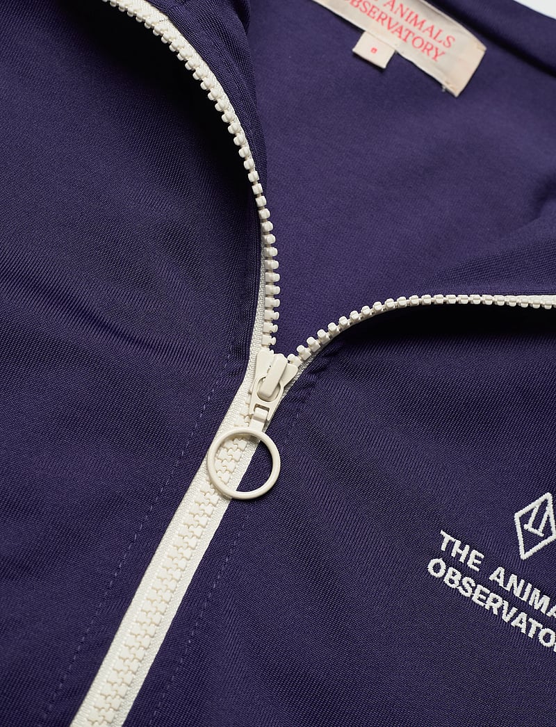 THE ANIMALS OBSERVATORY - ZEBRA KID TRACK JACKET Deep Blue - dressipluusid - deep blue - 4