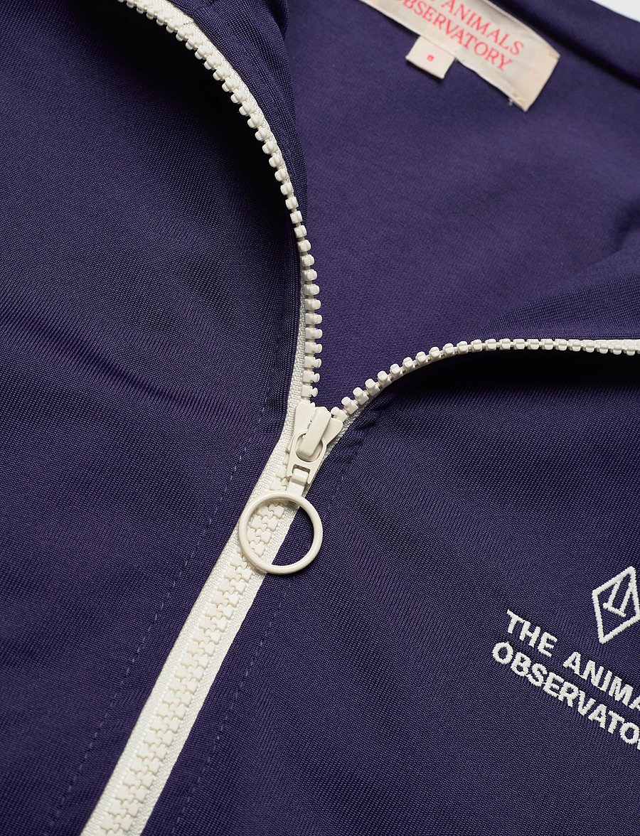 THE ANIMALS OBSERVATORY - ZEBRA KID TRACK JACKET Deep Blue - sweatshirts - deep blue - 4