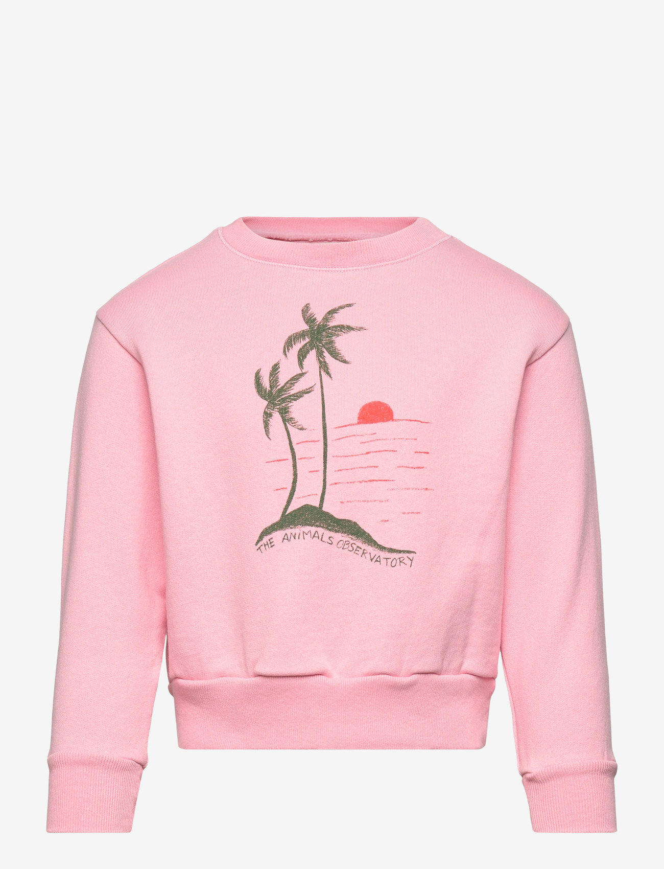 THE ANIMALS OBSERVATORY - BEAR KID SWEATSHIRT Pink - sweatshirts - pink - 1