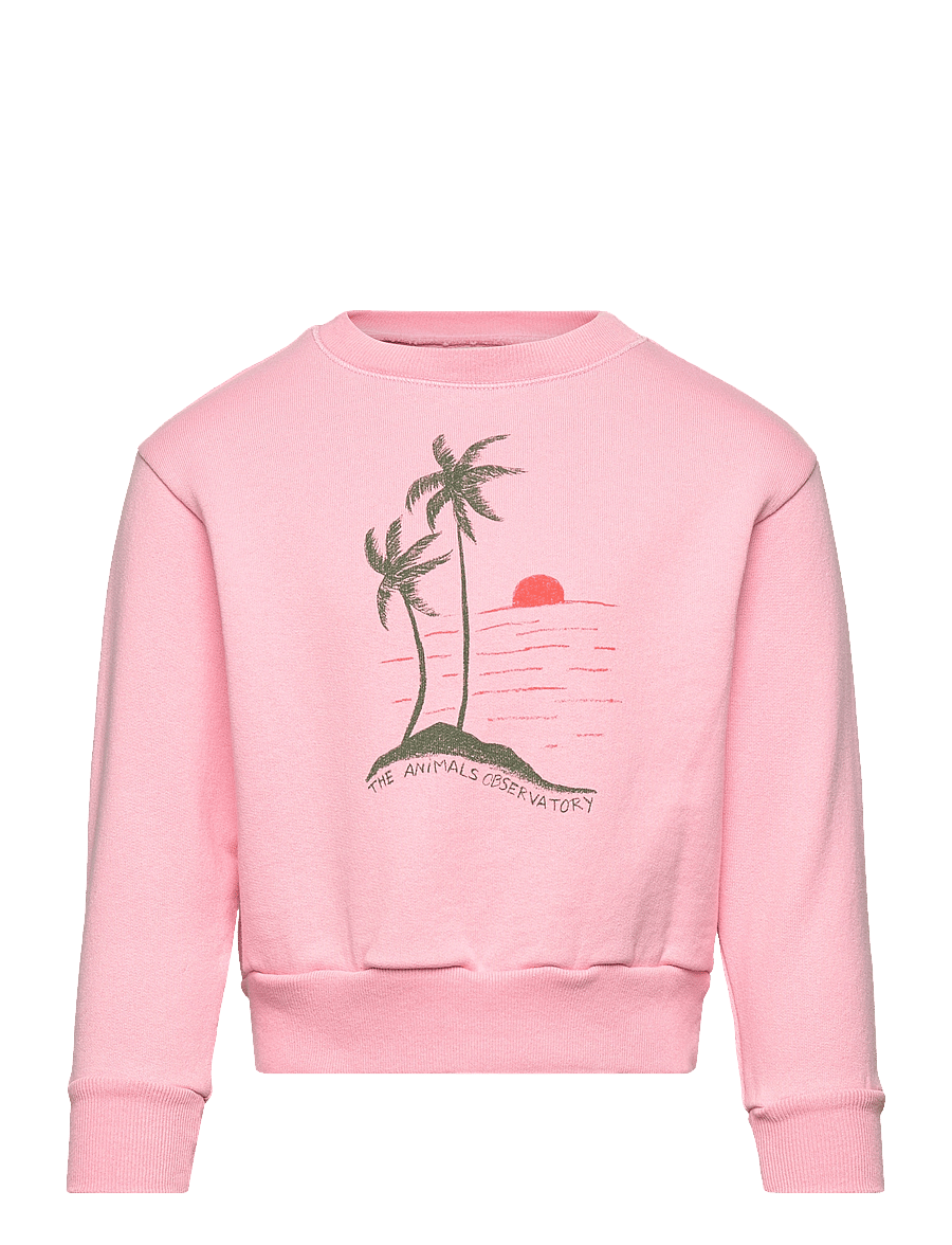 THE ANIMALS OBSERVATORY - BEAR KID SWEATSHIRT Pink - dressipluusid - pink - 1