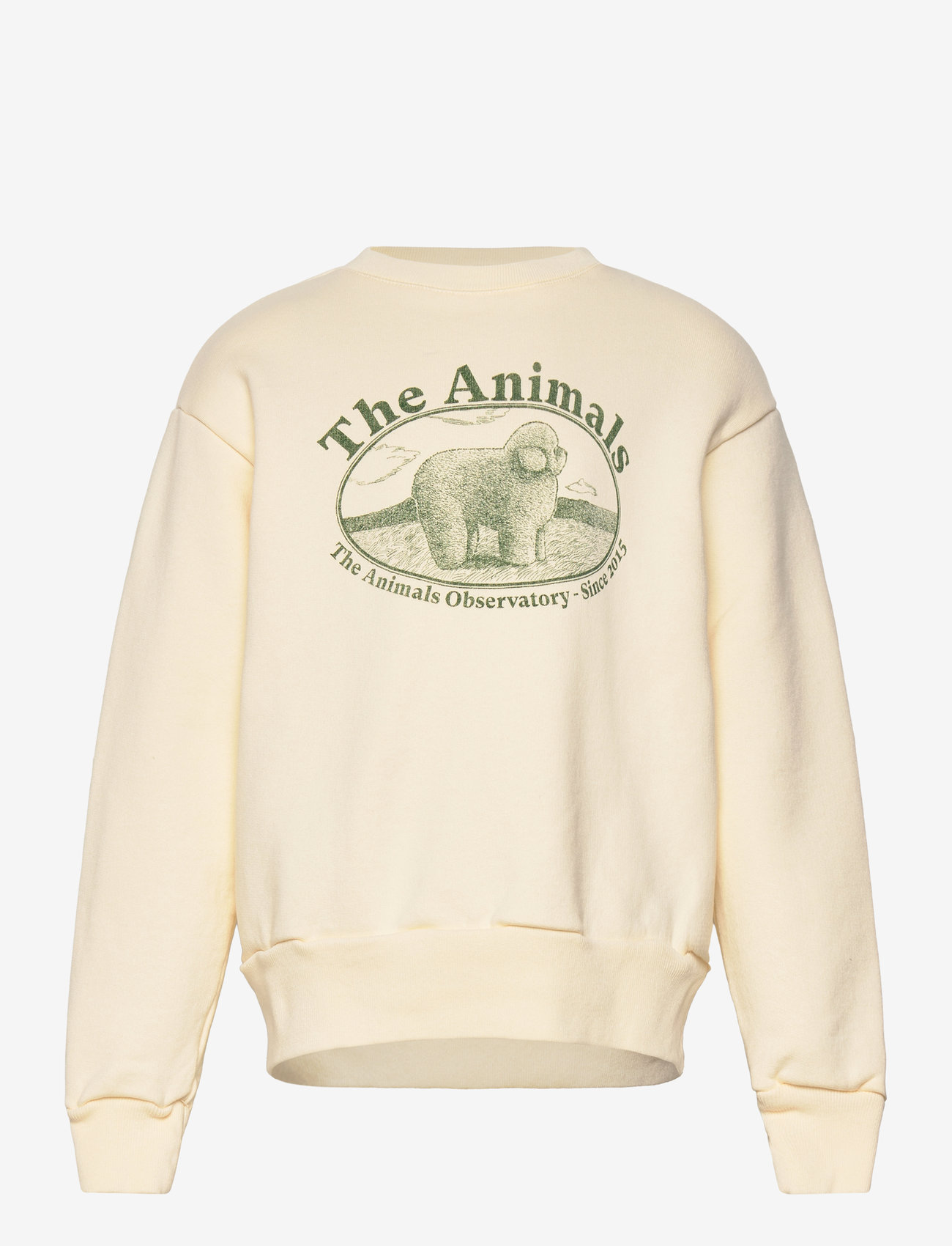 THE ANIMALS OBSERVATORY - BEAR KID SWEATSHIRT White Logo - dressipluusid - white logo - 0
