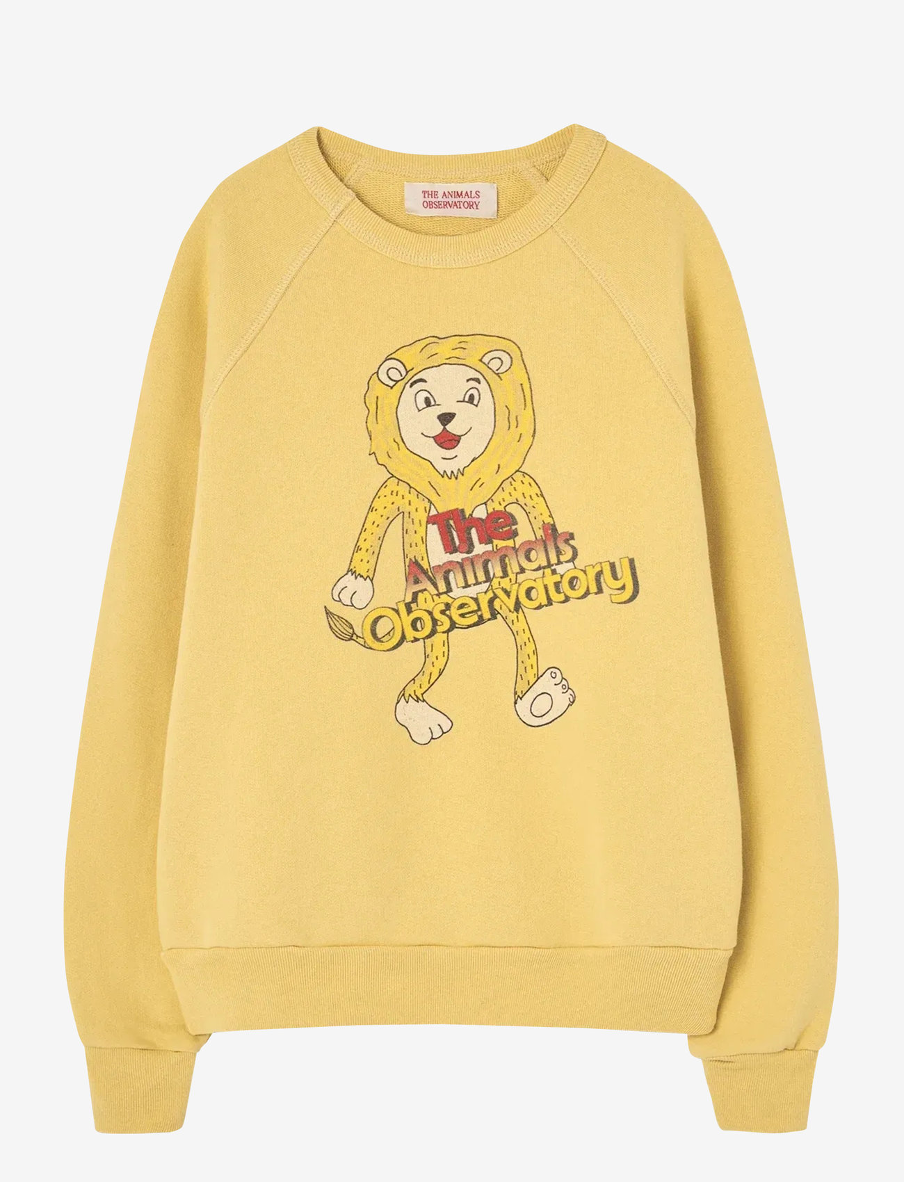 THE ANIMALS OBSERVATORY - SHARK KID SWEATSHIRT Yellow - sweatshirts - yellow - 1
