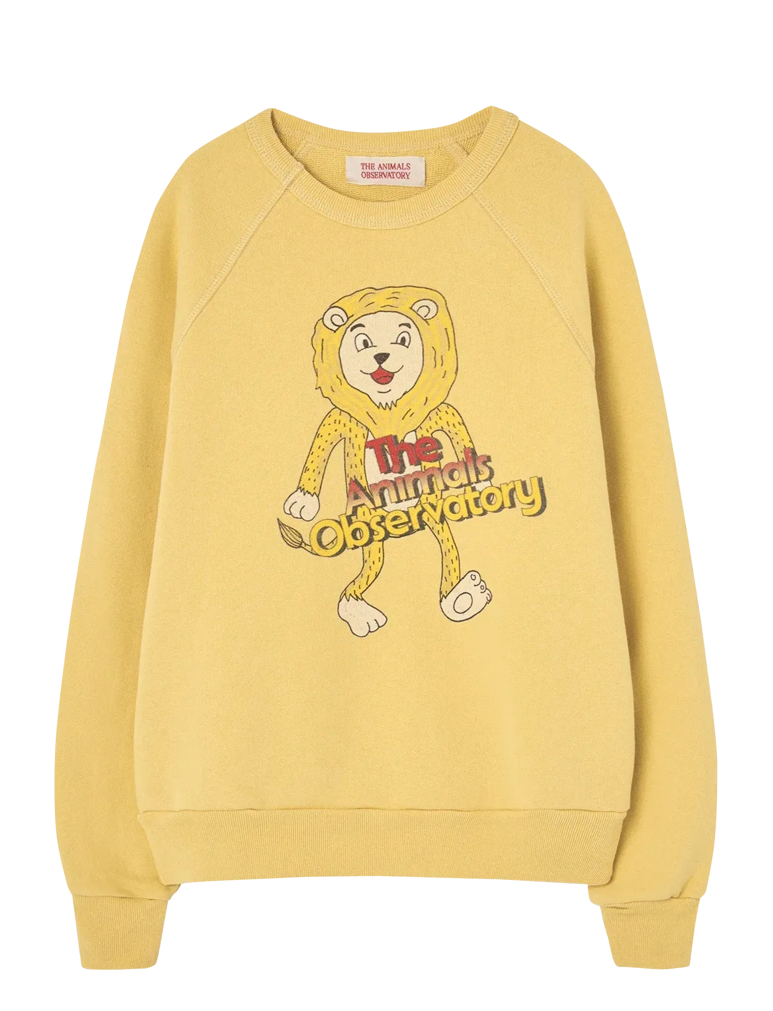THE ANIMALS OBSERVATORY SHARK KID SWEATSHIRT Yellow - 4 for 3 - YELLOW / yellow