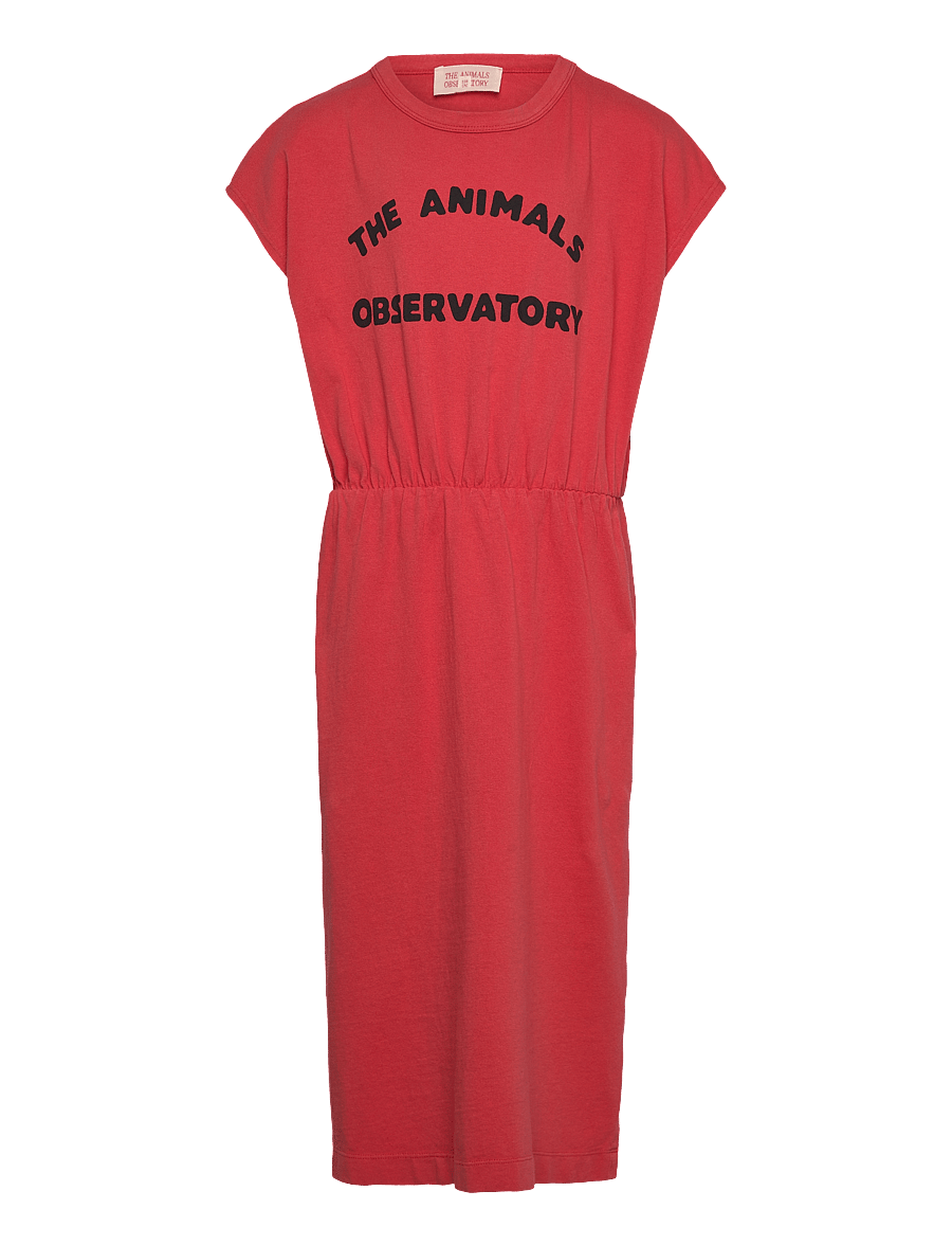 THE ANIMALS OBSERVATORY - ORCA KID MIDI DRESS Red - midi nederdele - red - 1