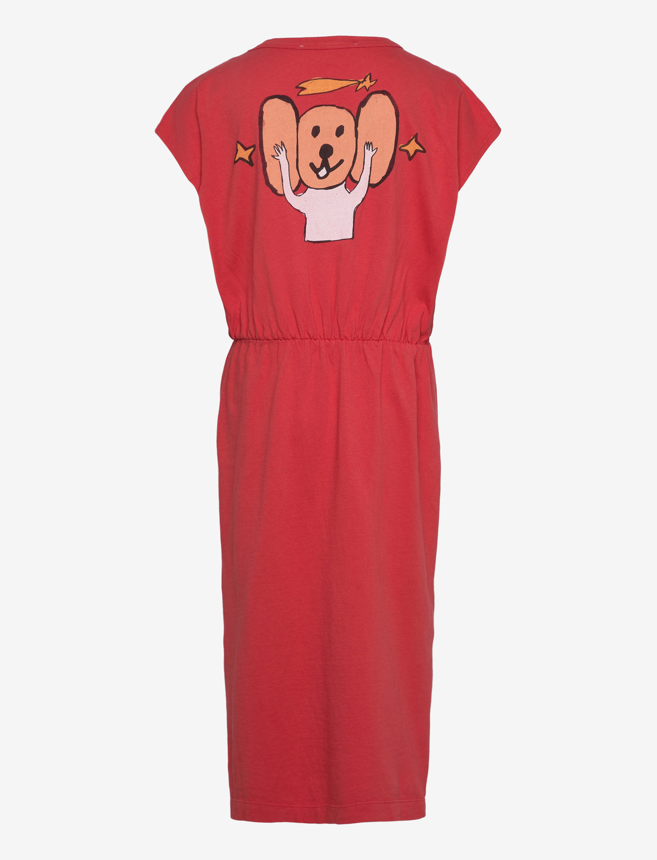 THE ANIMALS OBSERVATORY - ORCA KID MIDI DRESS Red - spódnice do kolan i midi - red - 2