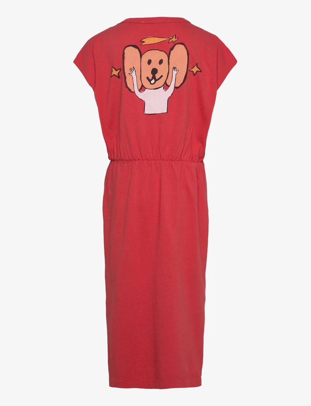 THE ANIMALS OBSERVATORY - ORCA KID MIDI DRESS Red - midi-röcke - red - 2