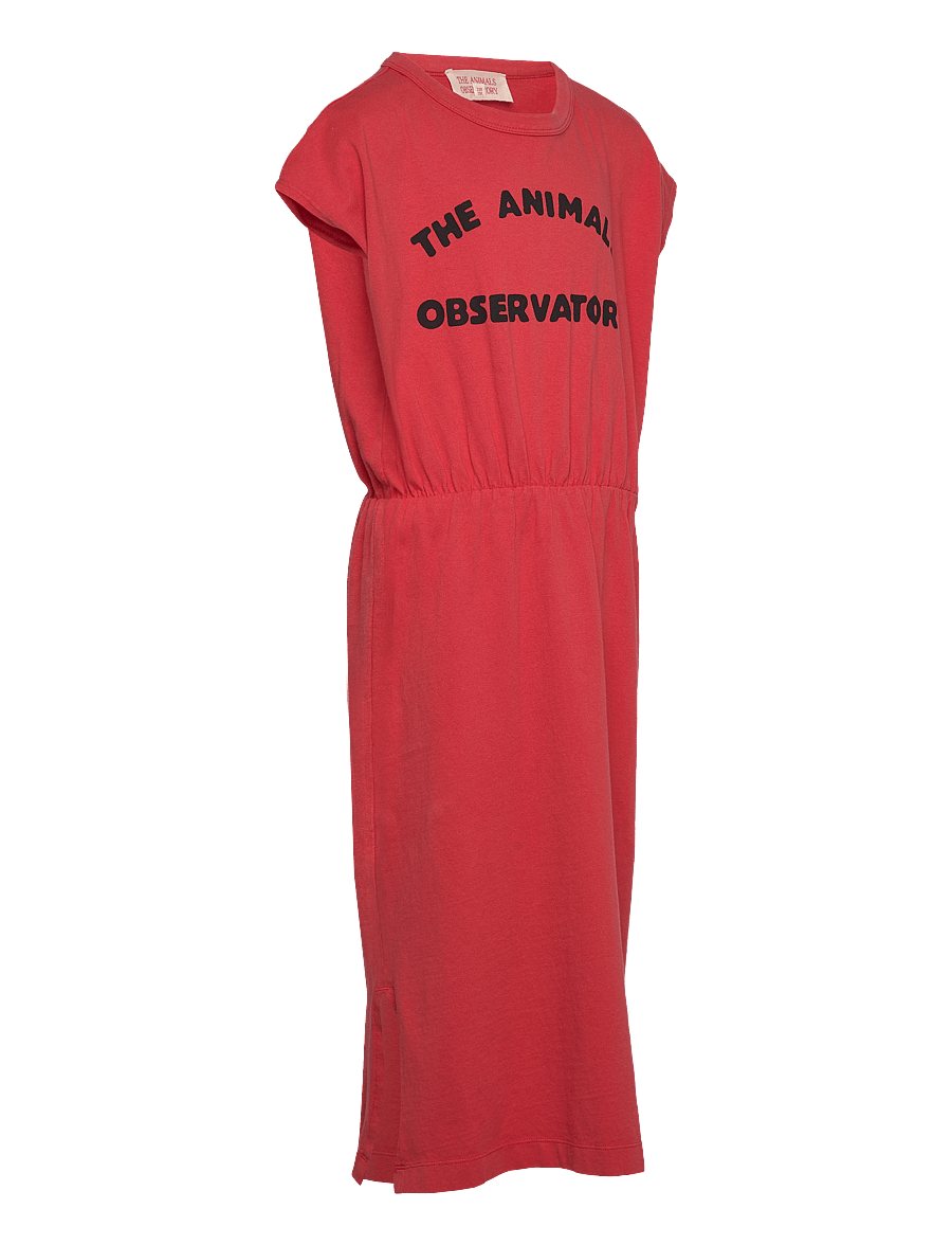 THE ANIMALS OBSERVATORY - ORCA KID MIDI DRESS Red - midi nederdele - red - 4
