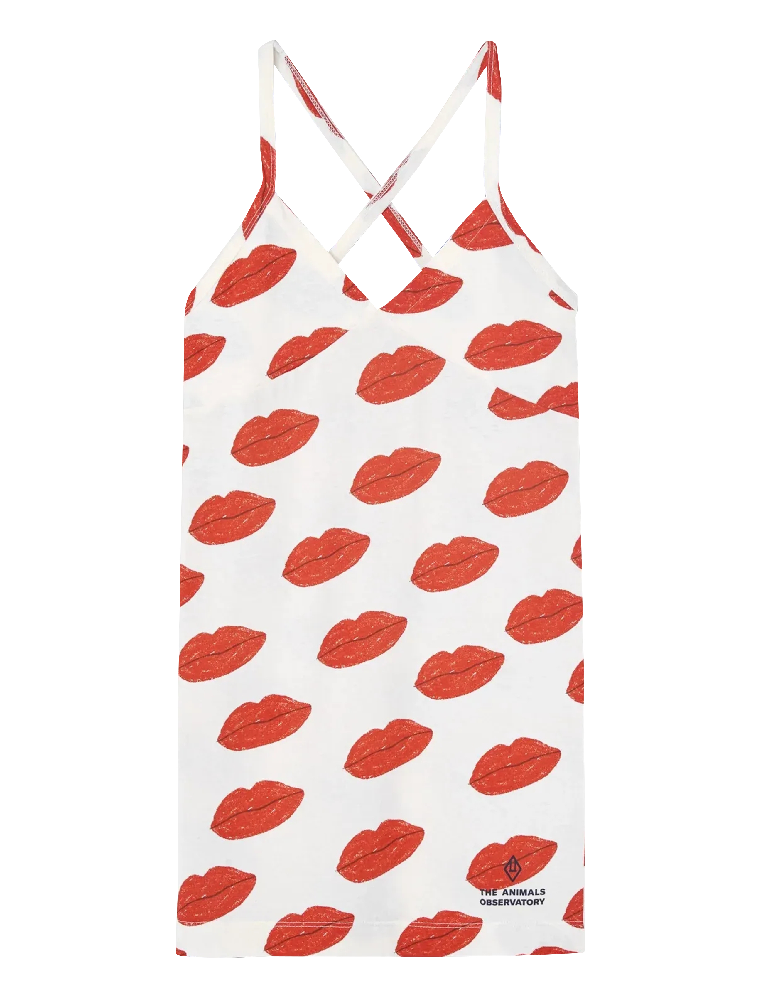 THE ANIMALS OBSERVATORY - OTTER KID MINI DRESS White - white - 1