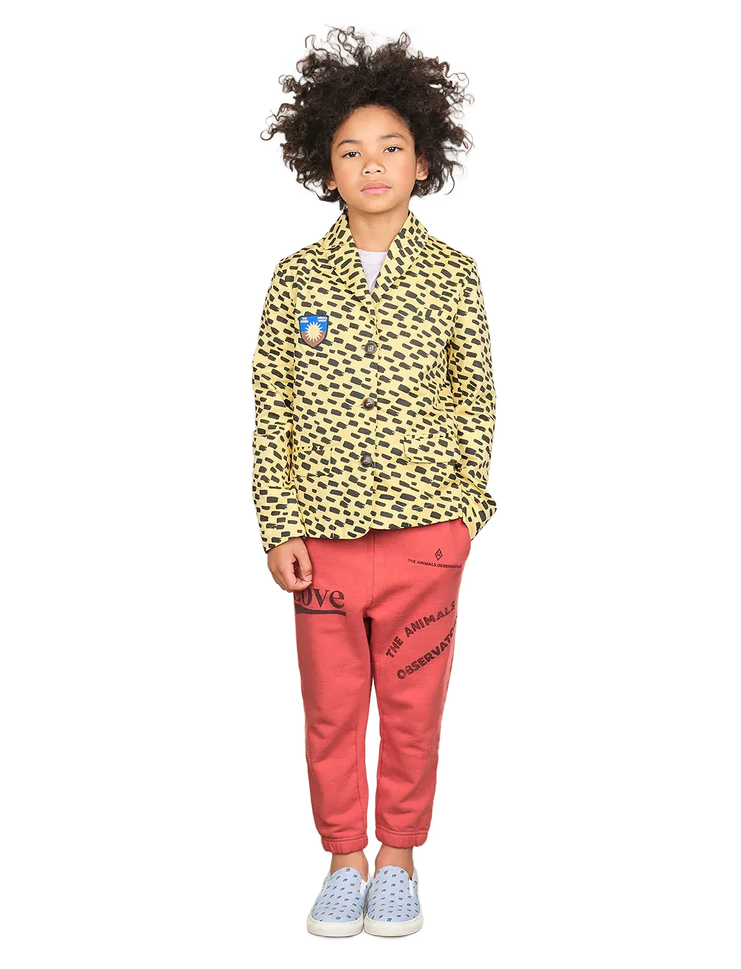 THE ANIMALS OBSERVATORY DROMEDARY KID SWEATPANTS Red - Underdele - RED / red