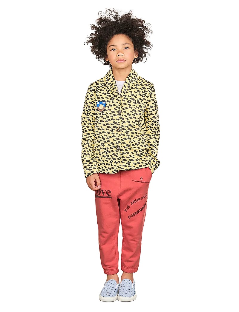 THE ANIMALS OBSERVATORY - DROMEDARY KID SWEATPANTS Red - mjukisbyxor - red - 0