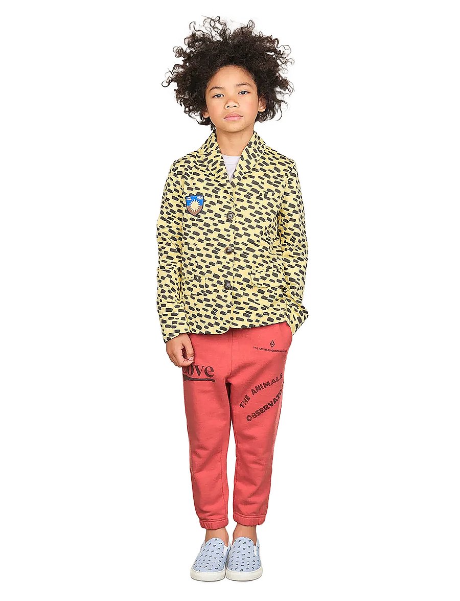 THE ANIMALS OBSERVATORY - DROMEDARY KID SWEATPANTS Red - sweatpants - red - 0