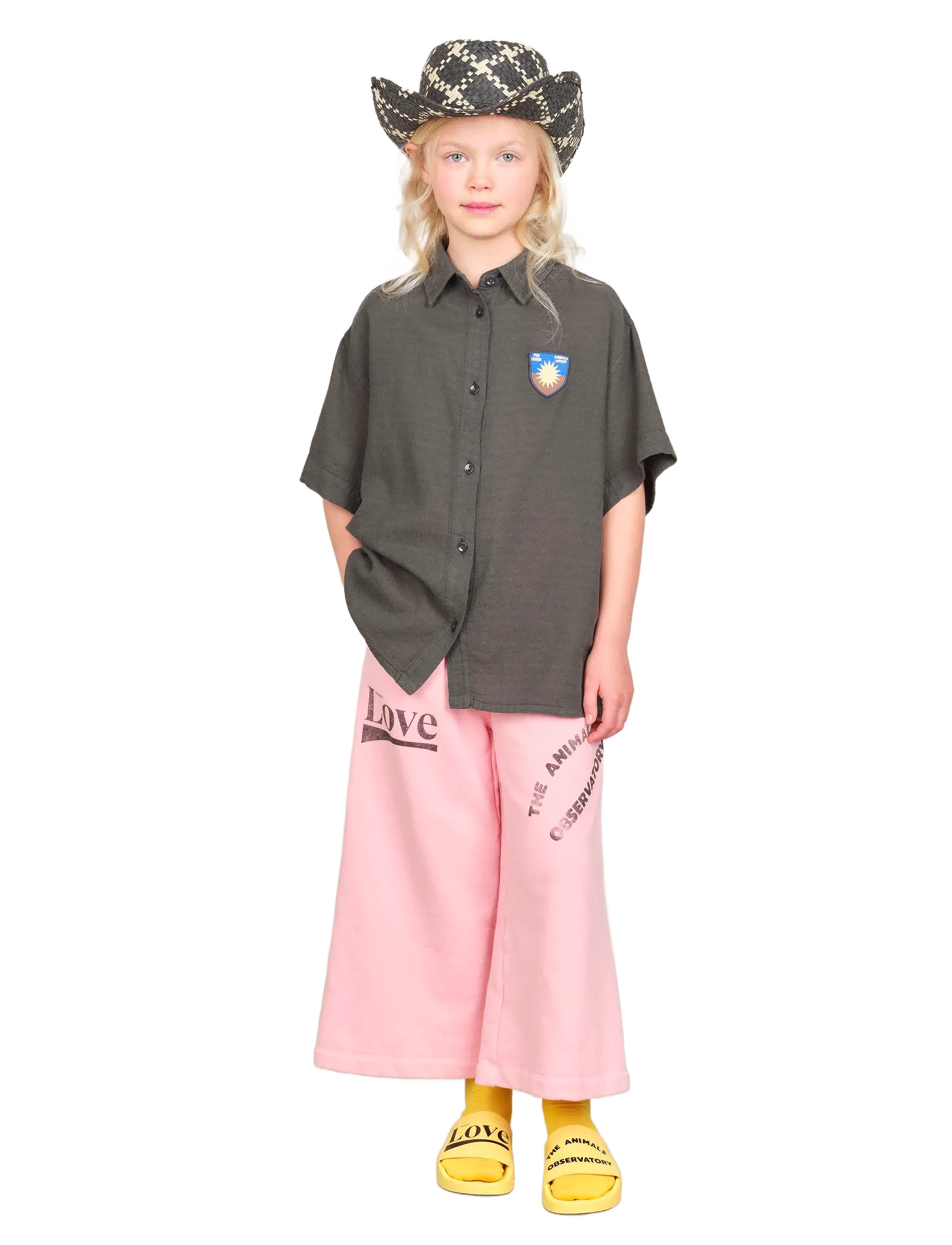 THE ANIMALS OBSERVATORY Platypus Kid Sweatpants Pink, 12 Y, Pink, Underdele > Joggingbukser, Børn