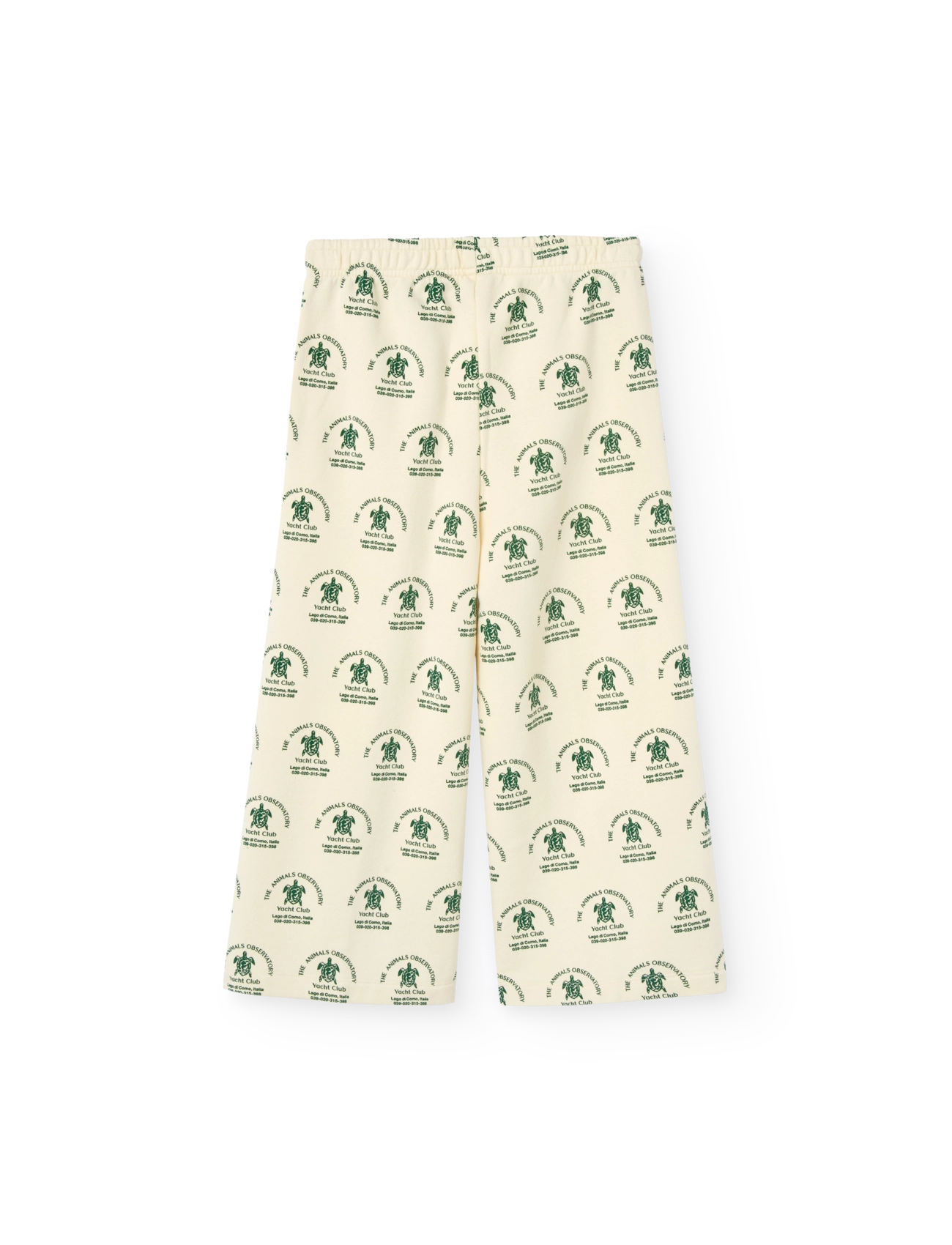 THE ANIMALS OBSERVATORY PLATYPUS KID SWEATPANTS White Flowers - Shop by age - WHITE FLOWERS / white