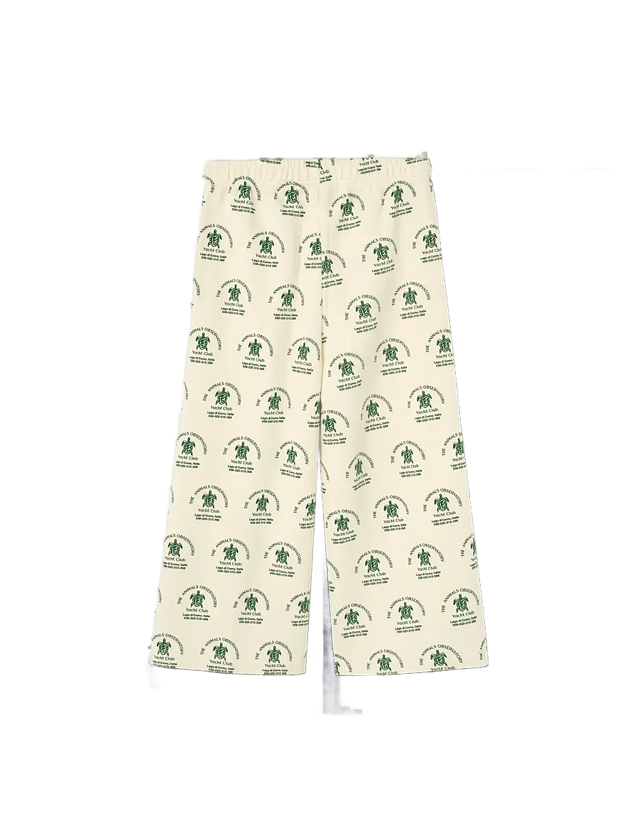 THE ANIMALS OBSERVATORY - PLATYPUS KID SWEATPANTS White Flowers - dressipüksid - white flowers - 2