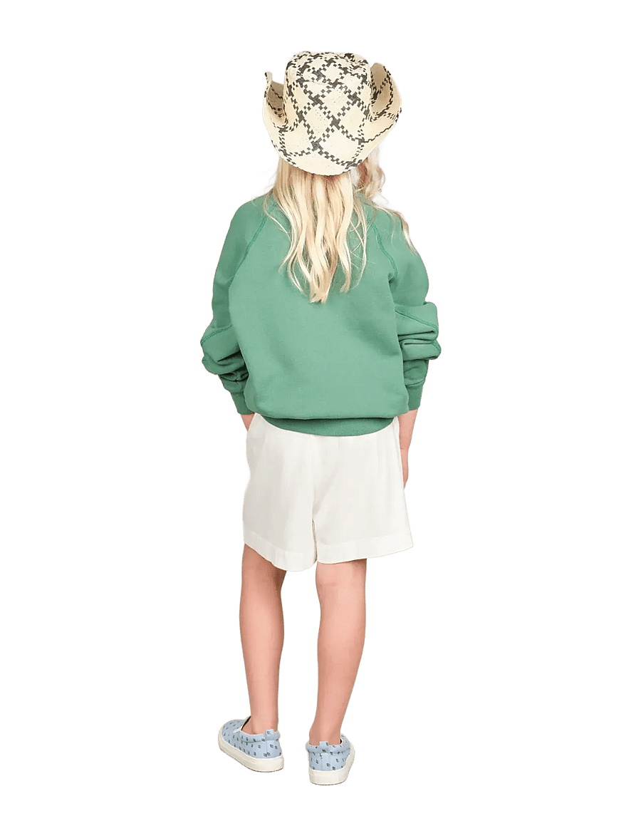 THE ANIMALS OBSERVATORY - POODLE KID SHORTS White - sweatshorts - white - 1