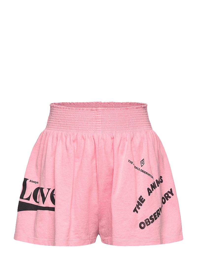 THE ANIMALS OBSERVATORY - OSTRICH KID SHORTS Pink - casual shorts - pink - 1