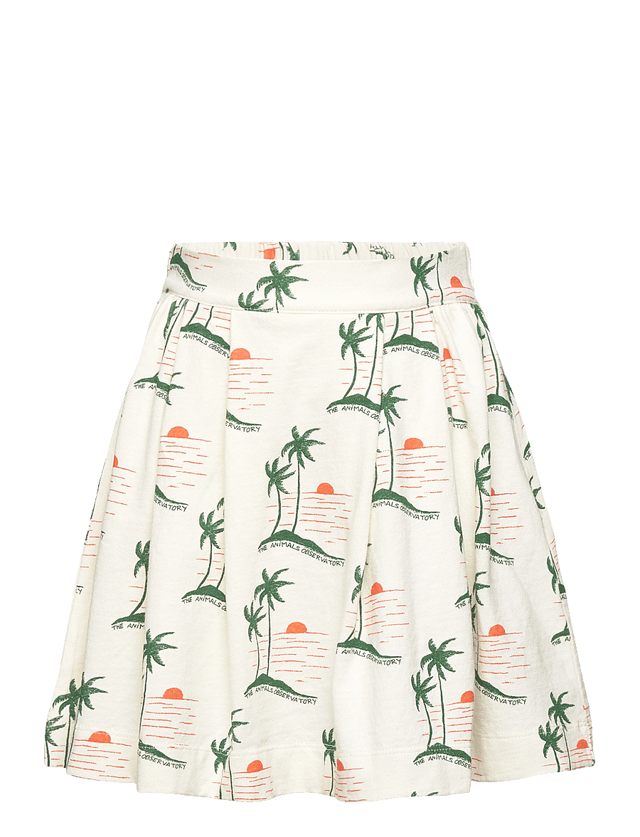THE ANIMALS OBSERVATORY - TURKEY KID SKIRT White Lindo - jupes - white lindo - 1