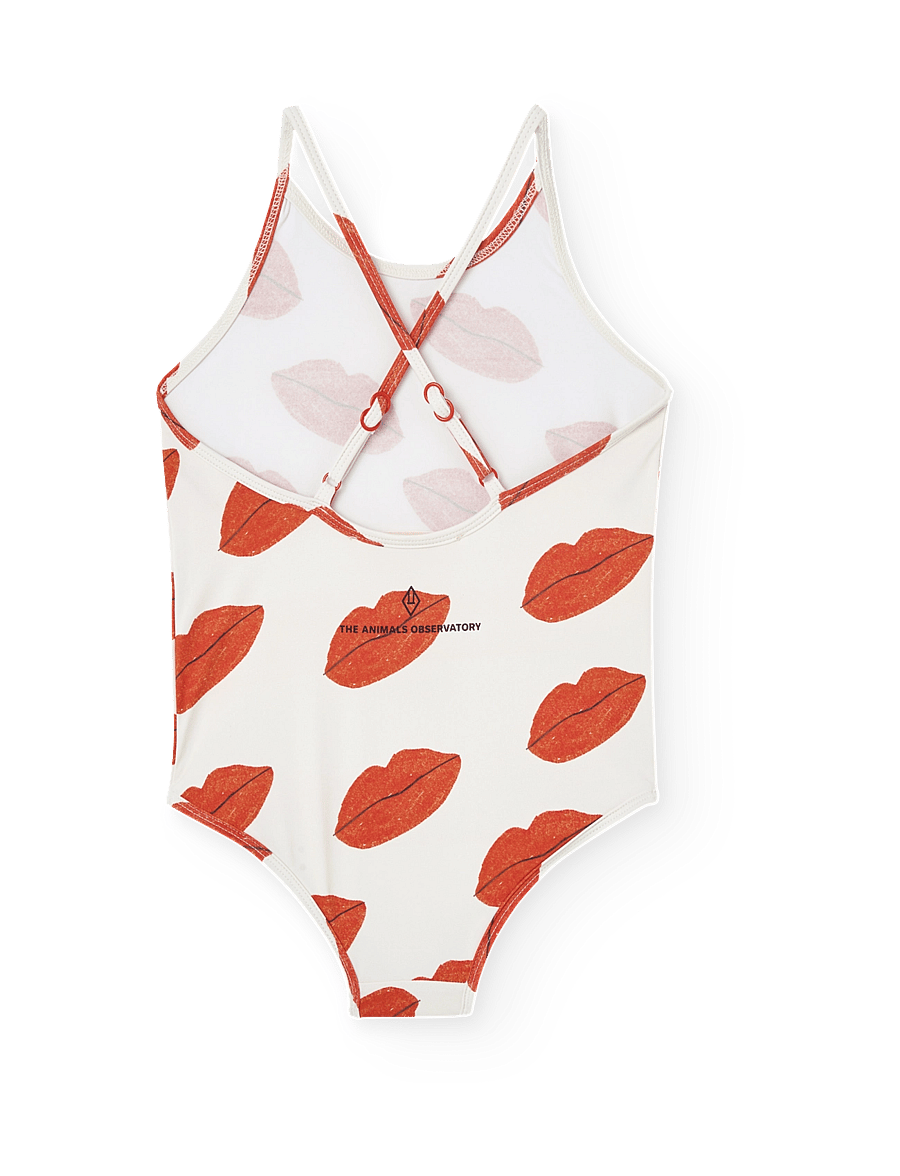 THE ANIMALS OBSERVATORY - OCTOPUS KID SWIMSUIT White The Animals - badedragter - white the animals - 3
