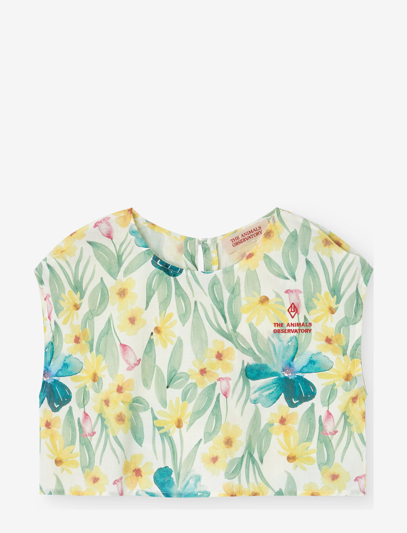 THE ANIMALS OBSERVATORY - BABOON KID TOP White - linnen - white - 1