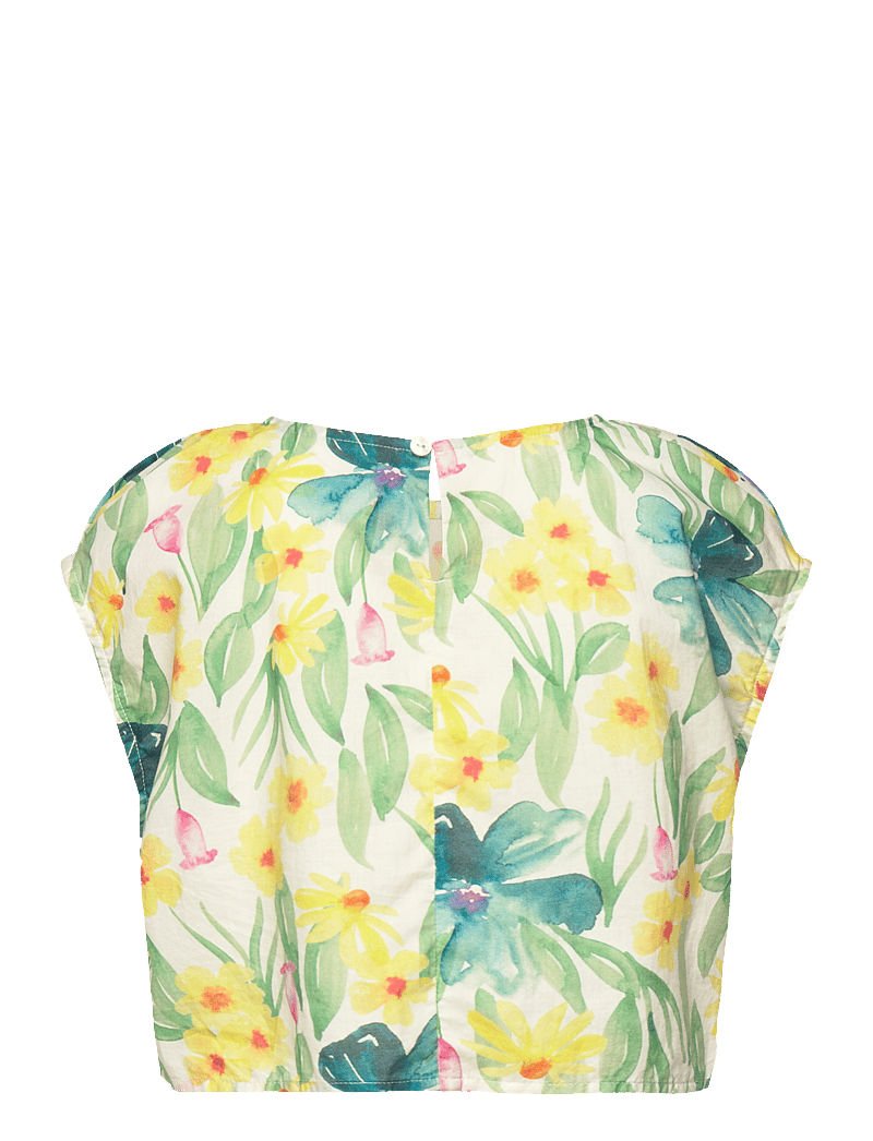 THE ANIMALS OBSERVATORY - BABOON KID TOP White - linnen - white - 2