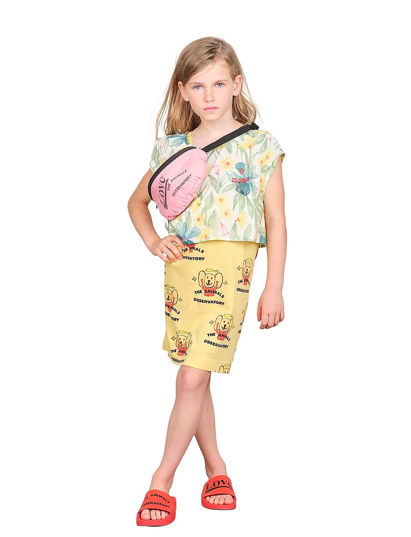 THE ANIMALS OBSERVATORY - BABOON KID TOP White - linnen - white - 0