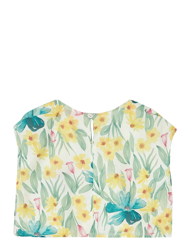 THE ANIMALS OBSERVATORY - BABOON KID TOP White - linnen - white - 3