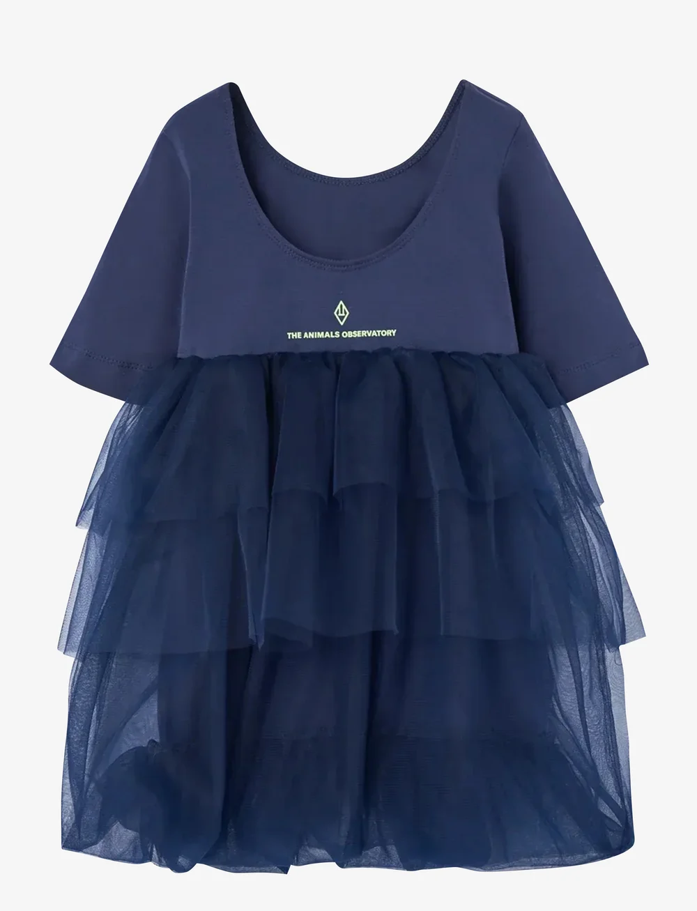 THE ANIMALS OBSERVATORY - PEACOCK KID FANCY DRESS BLUE - kurzärmelige freizeitkleider - blue - 1