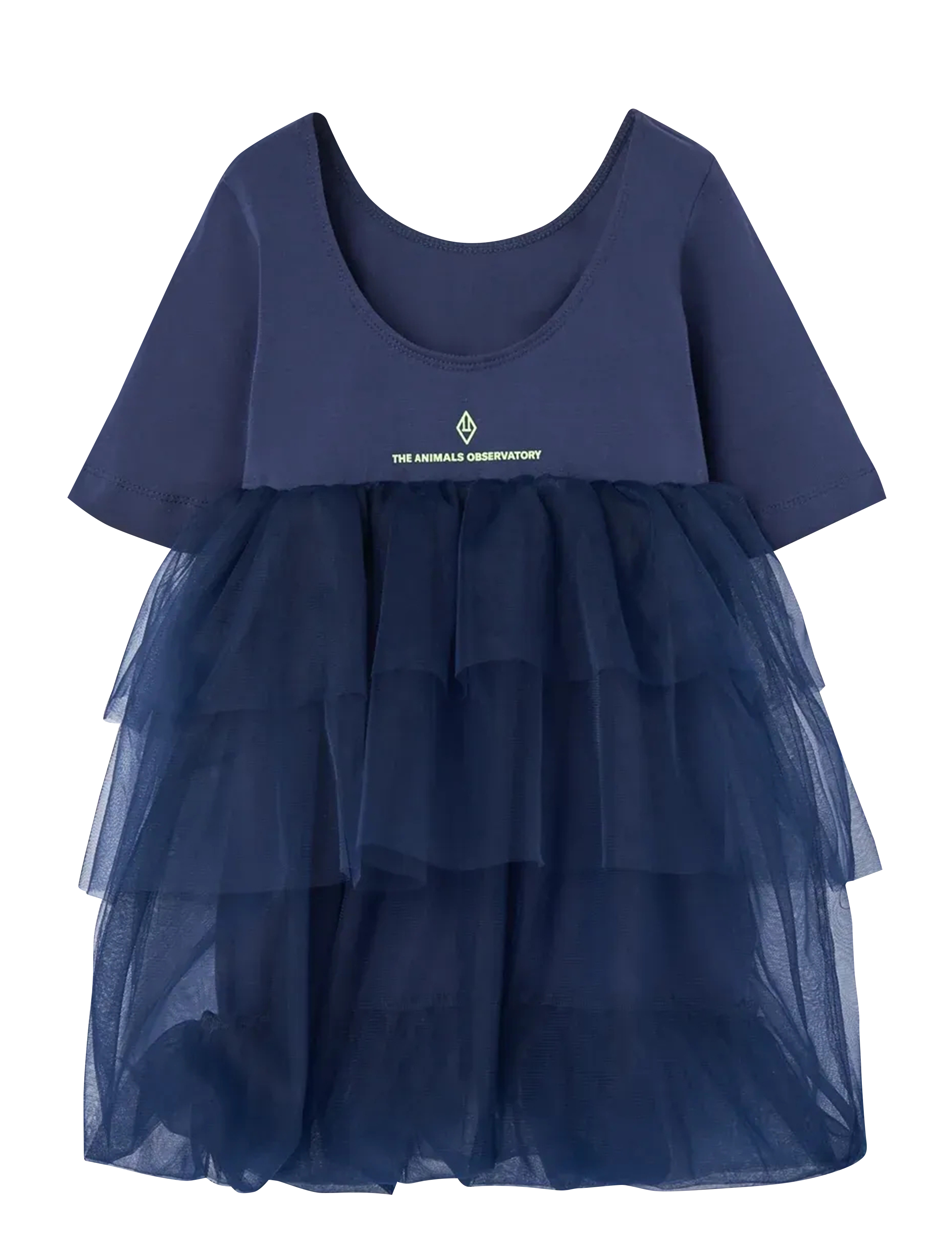THE ANIMALS OBSERVATORY - PEACOCK KID FANCY DRESS BLUE - kurzärmelige freizeitkleider - blue - 1