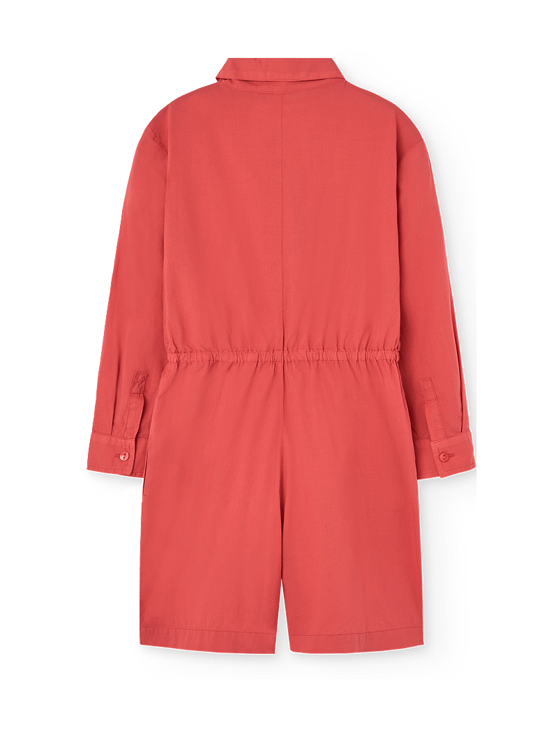 THE ANIMALS OBSERVATORY - SQUIRREL KID SHORT JUMPSUIT Red - jumpsuits - red - 2