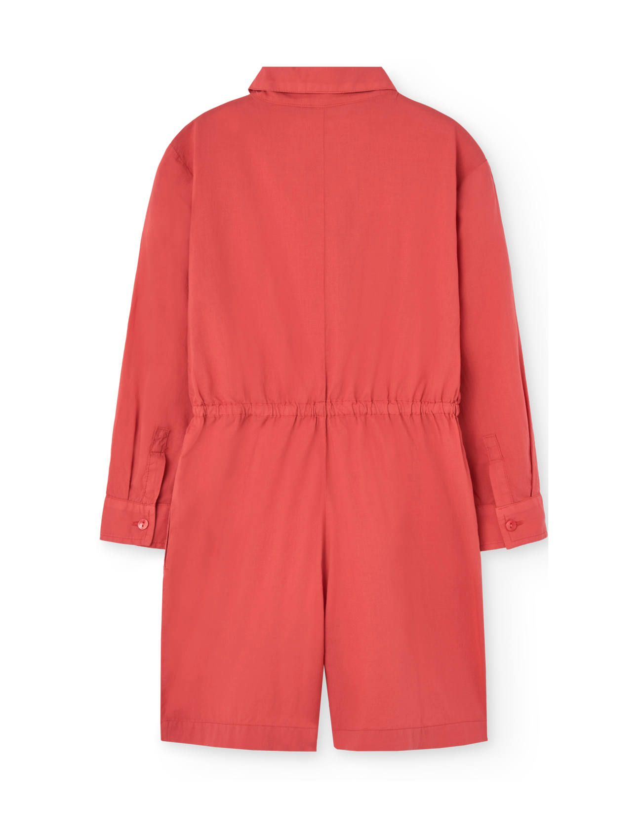THE ANIMALS OBSERVATORY - SQUIRREL KID SHORT JUMPSUIT Red - buksedragter - red - 2